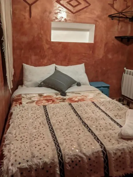Bed in Kasbah Assafar