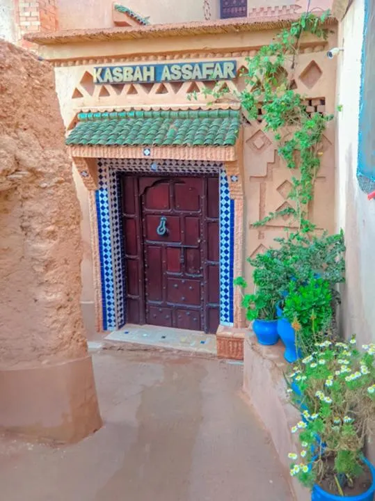Facade/entrance in Kasbah Assafar