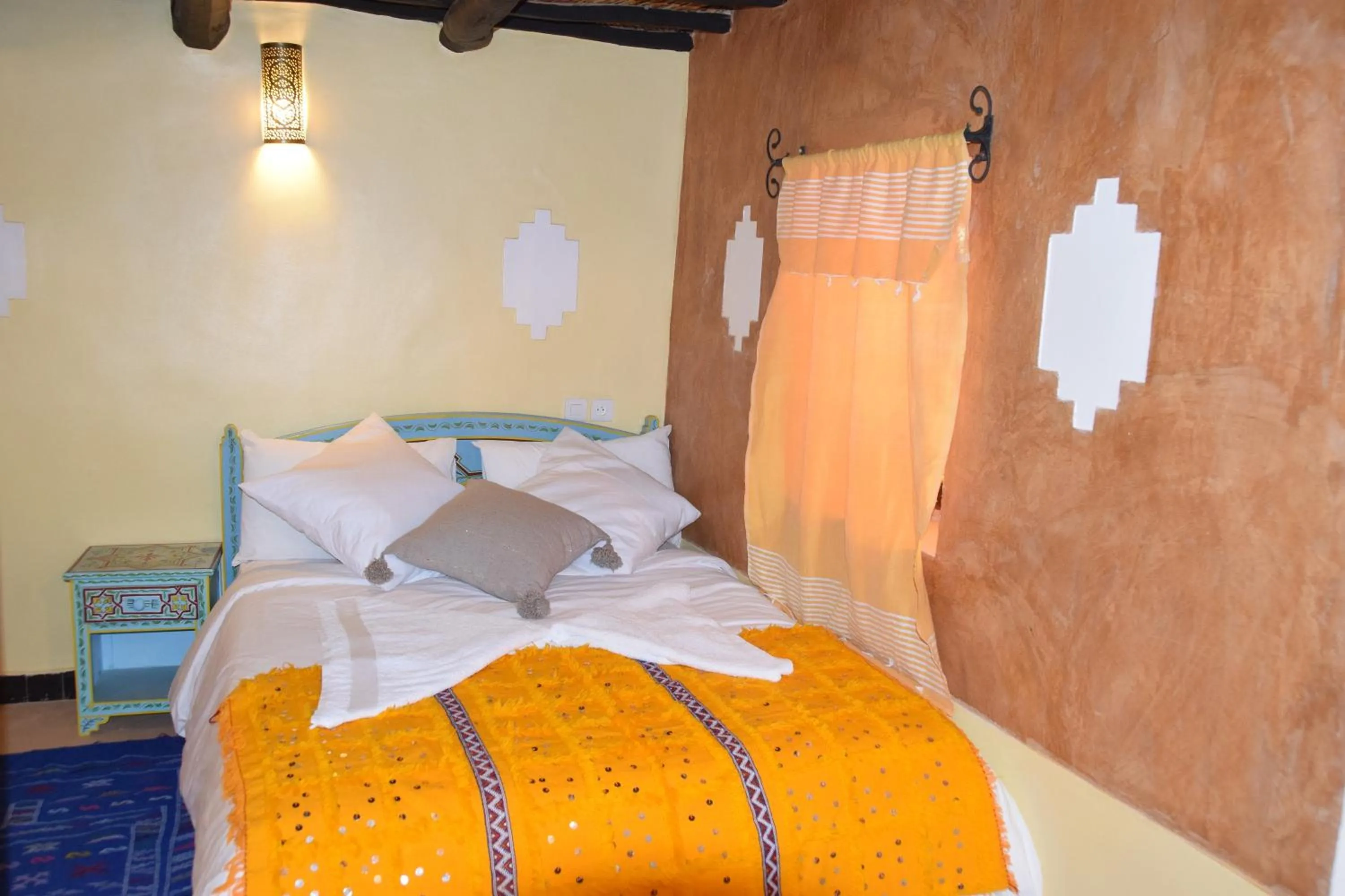 Bed in Kasbah Assafar