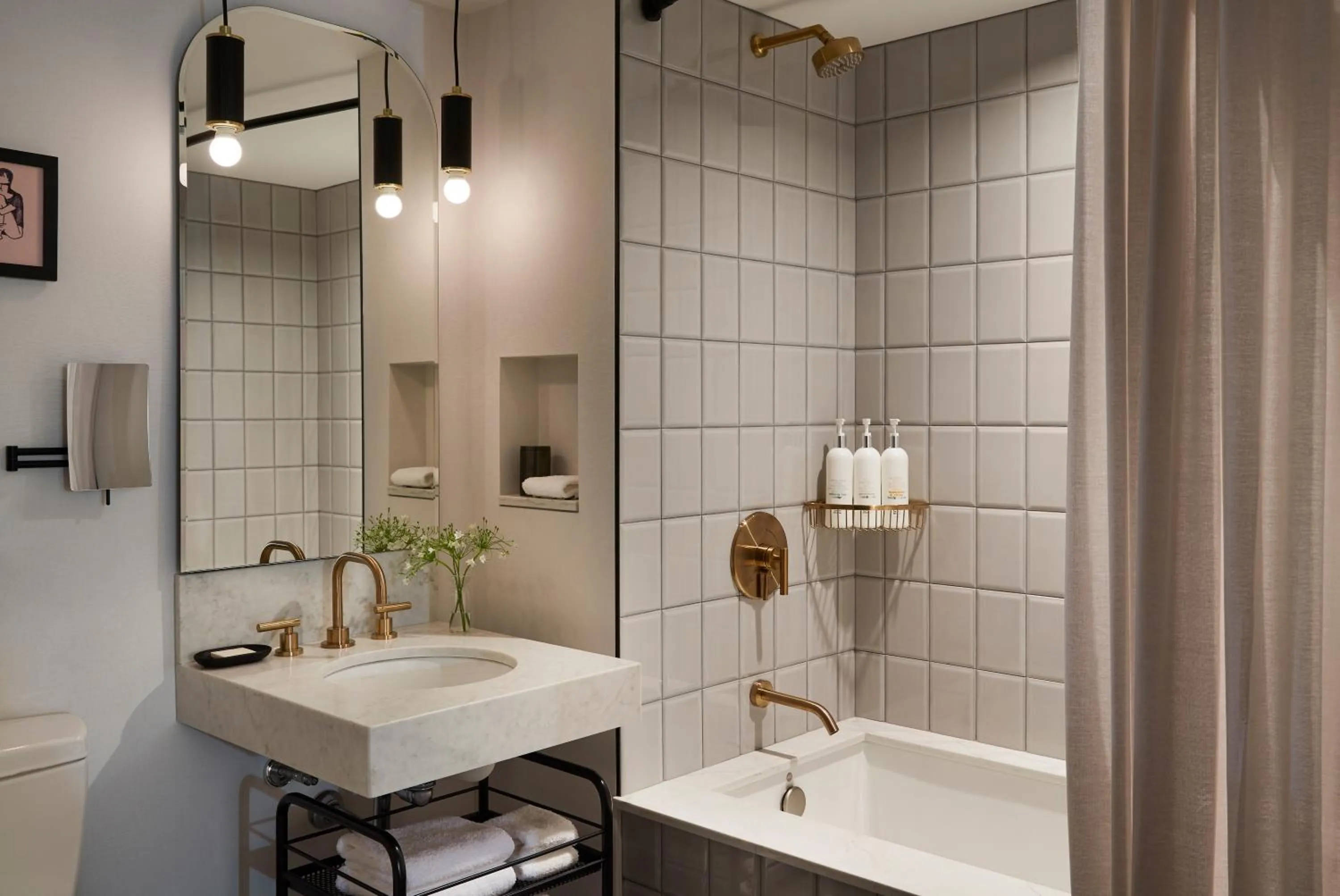 Bathroom in Kimpton Saint George Hotel by IHG