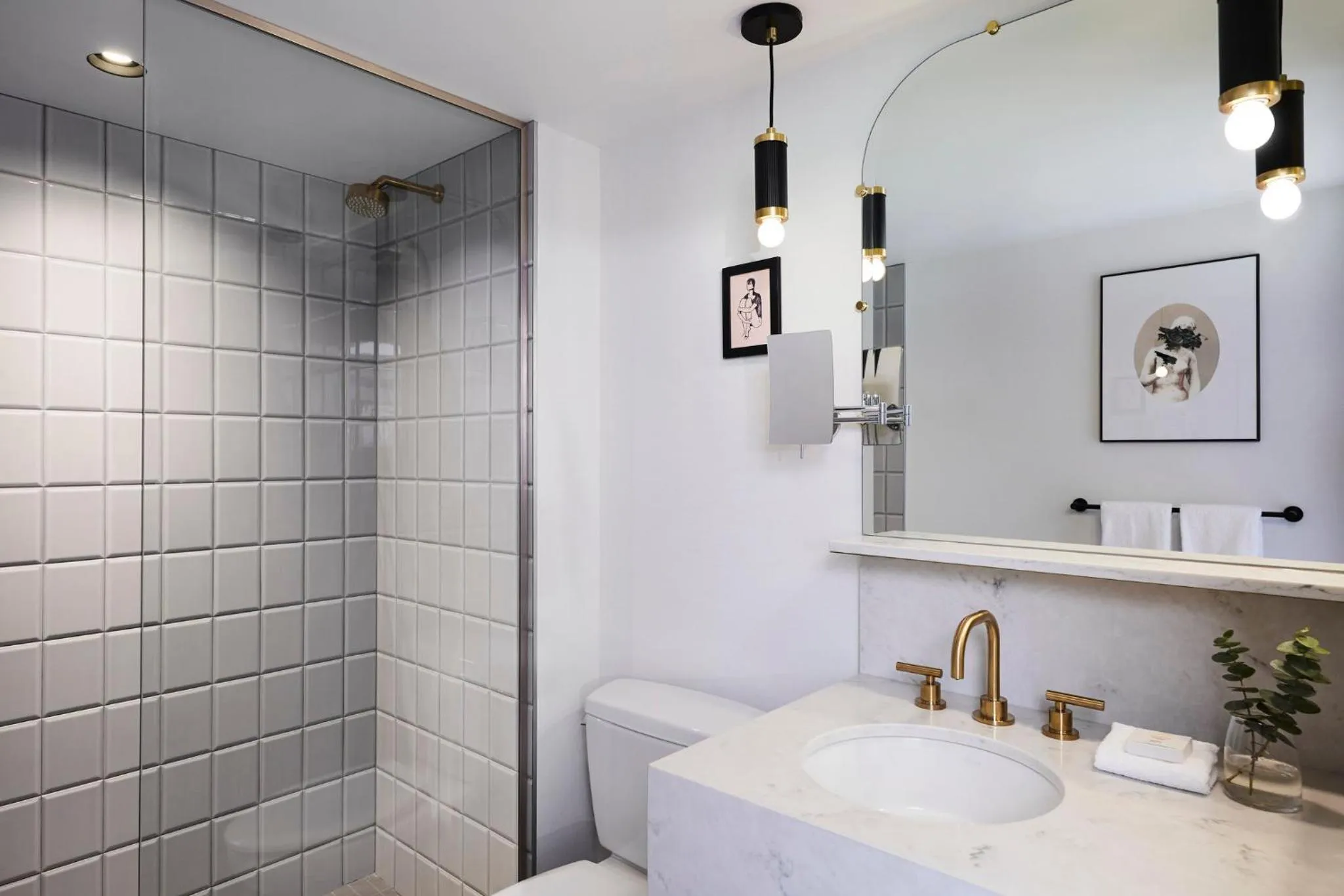 Bathroom in Kimpton Saint George Hotel by IHG