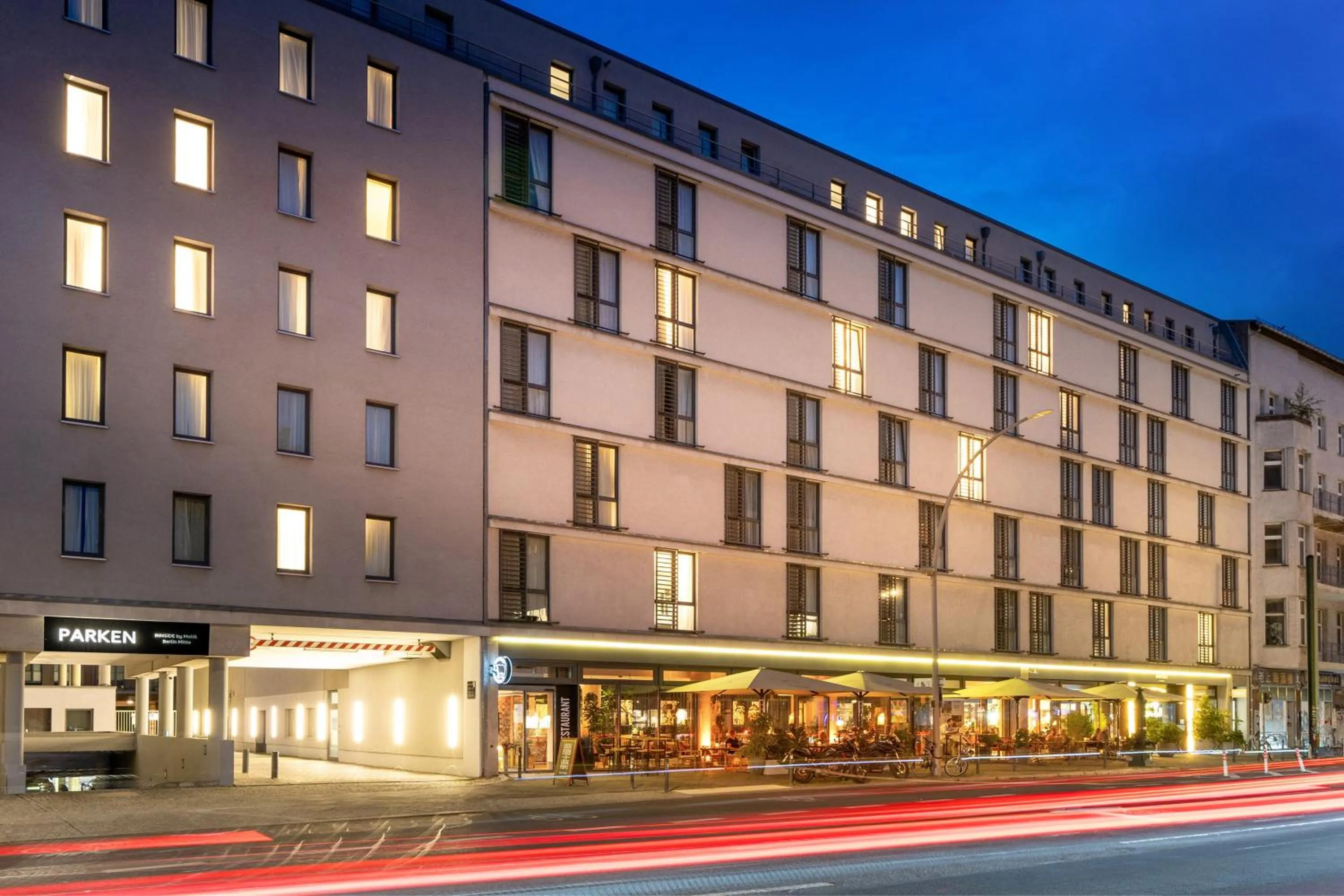 Property building in INNSiDE by Meliá Berlin Mitte