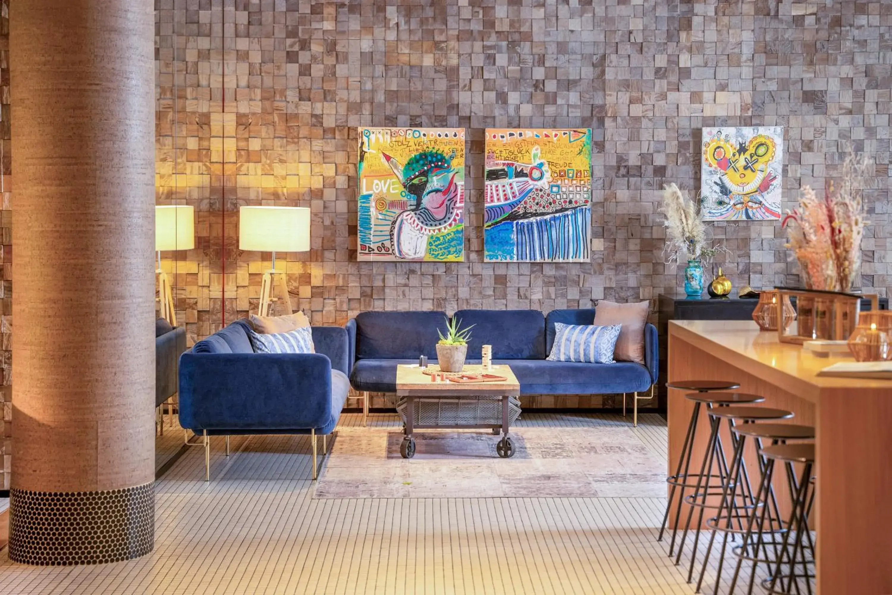 Living room in INNSiDE by Meliá Berlin Mitte Living room in INNSiDE by Meliá Berlin Mitte