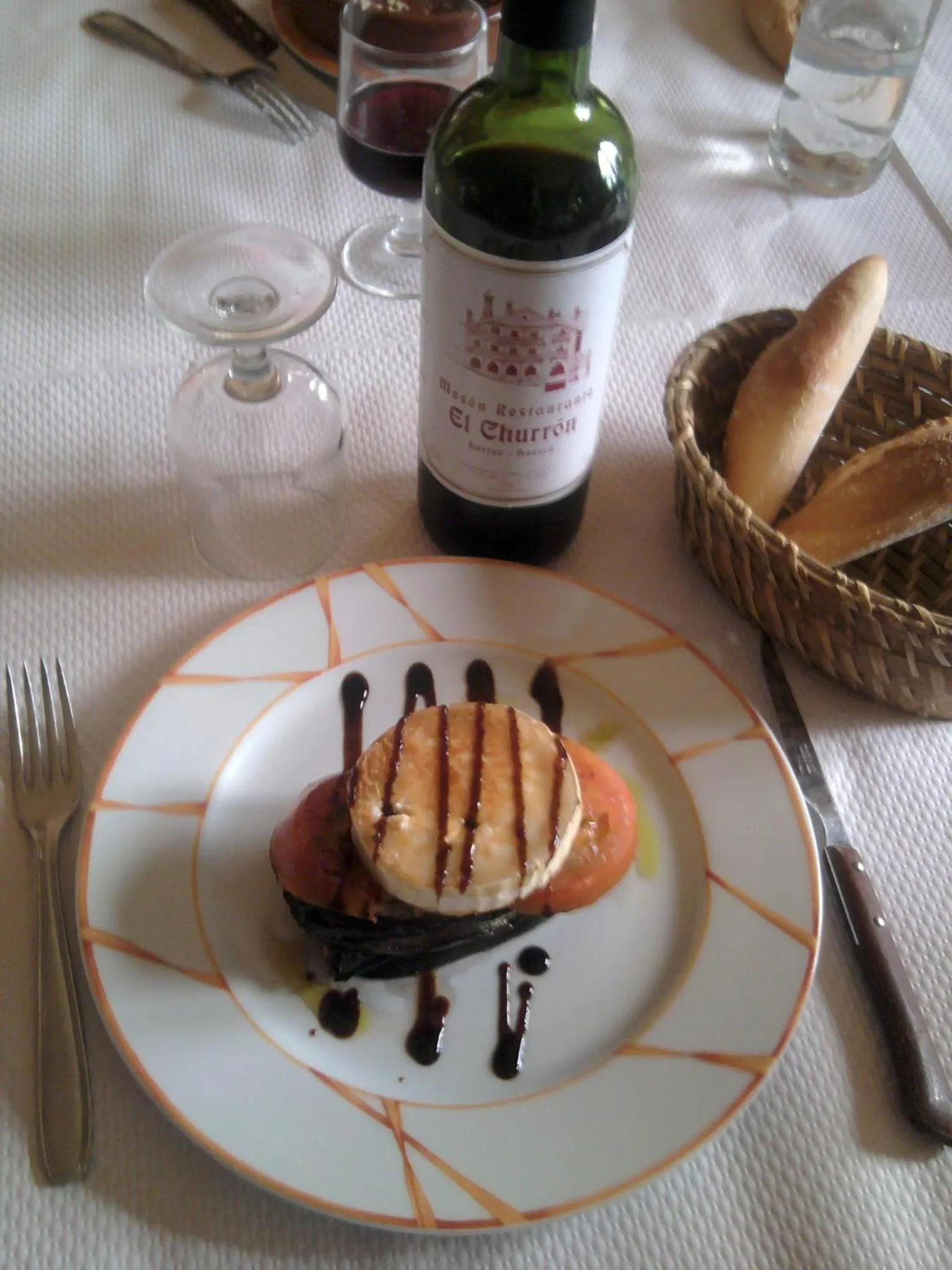 Food close-up in El Churrón