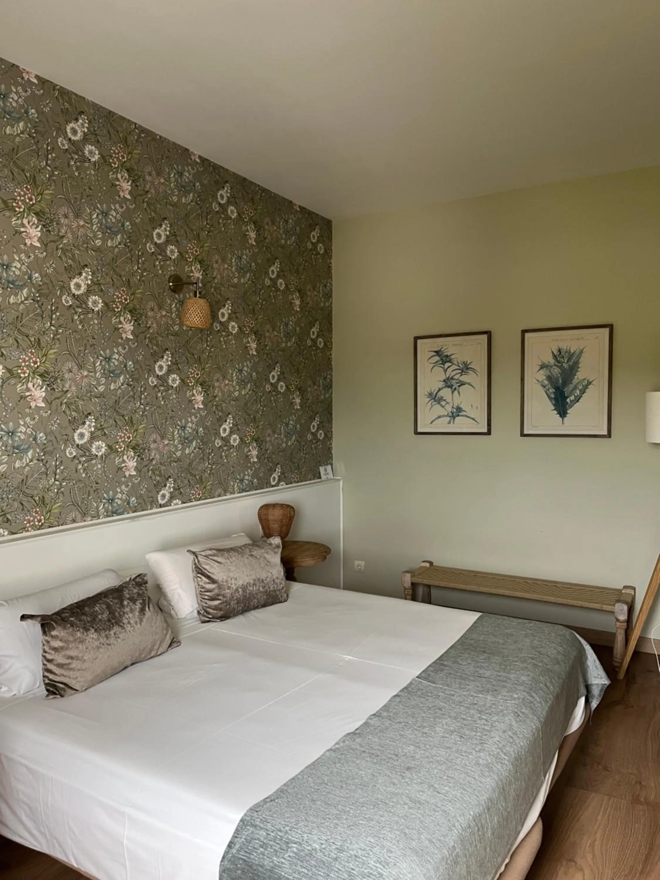 Bed in Hotel Diego