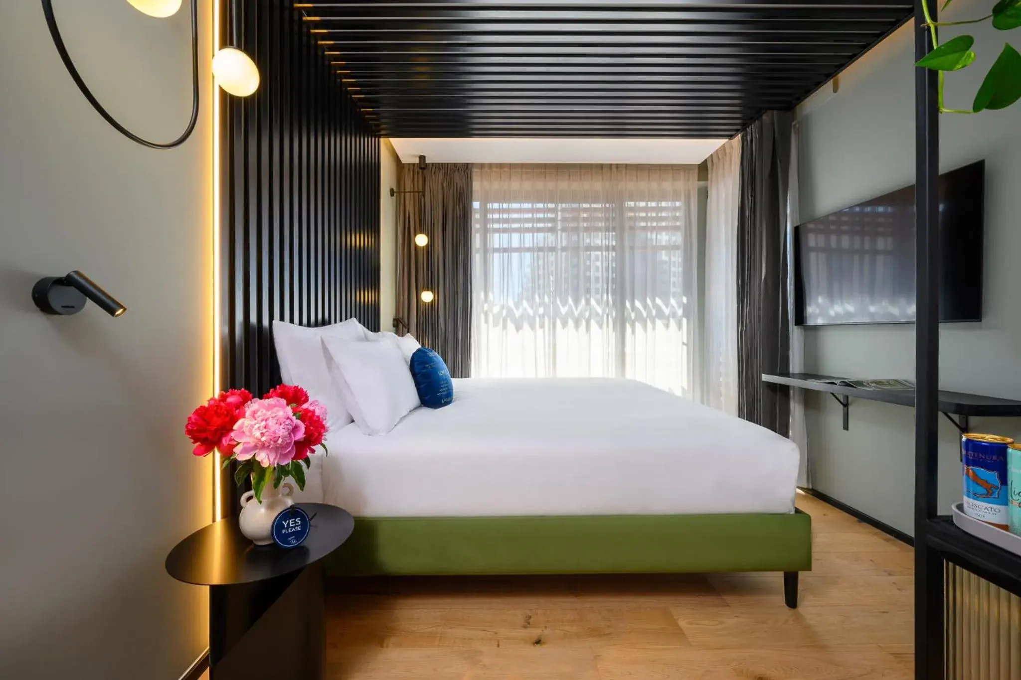 Deluxe Double or Twin Room with City View in Hotel Poli Urban By AFI Hotels Deluxe Double or Twin Room with City View in Hotel Poli Urban By AFI Hotels