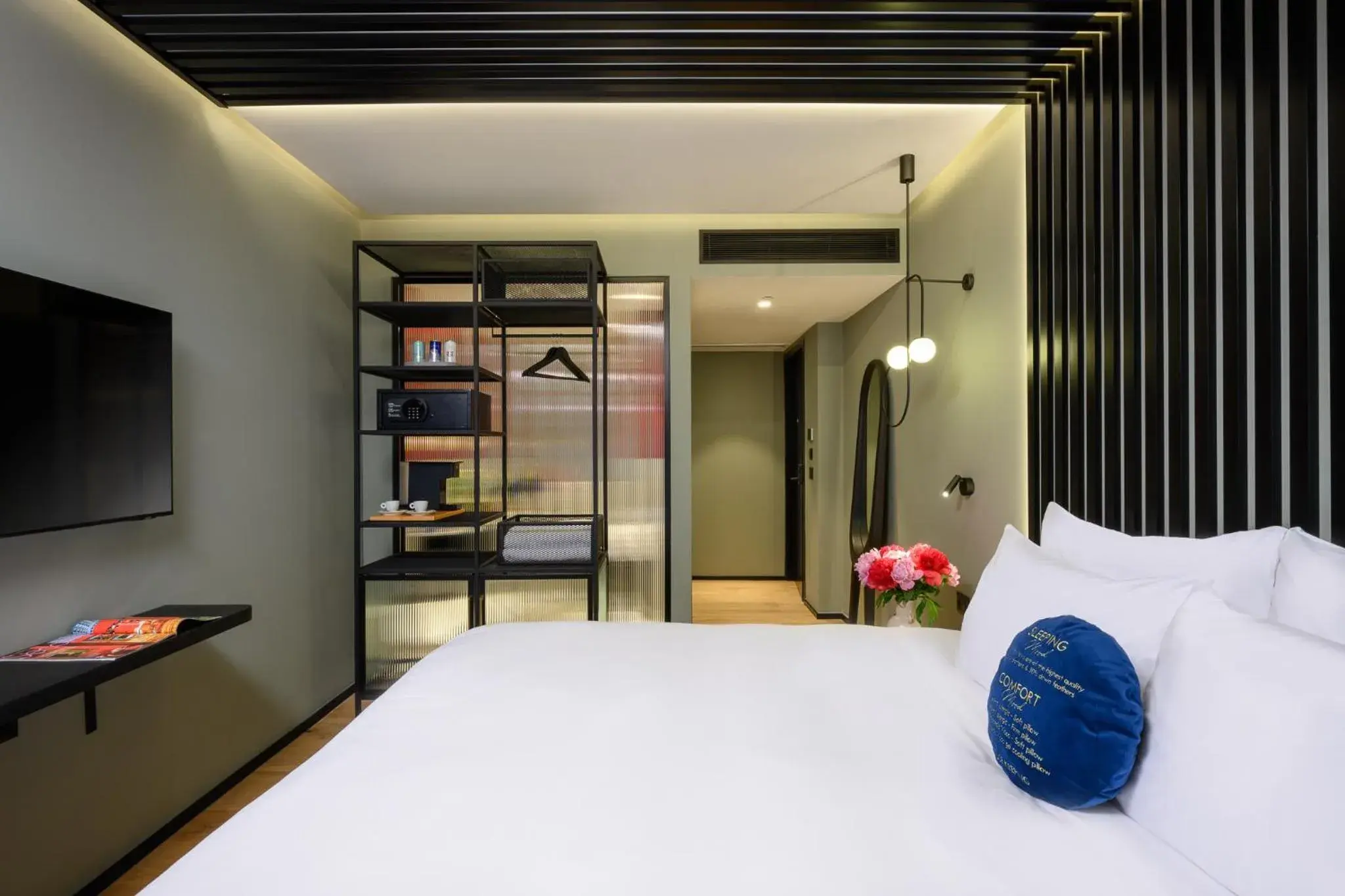 Deluxe Double or Twin Room with City View in Hotel Poli Urban By AFI Hotels Deluxe Double or Twin Room with City View in Hotel Poli Urban By AFI Hotels