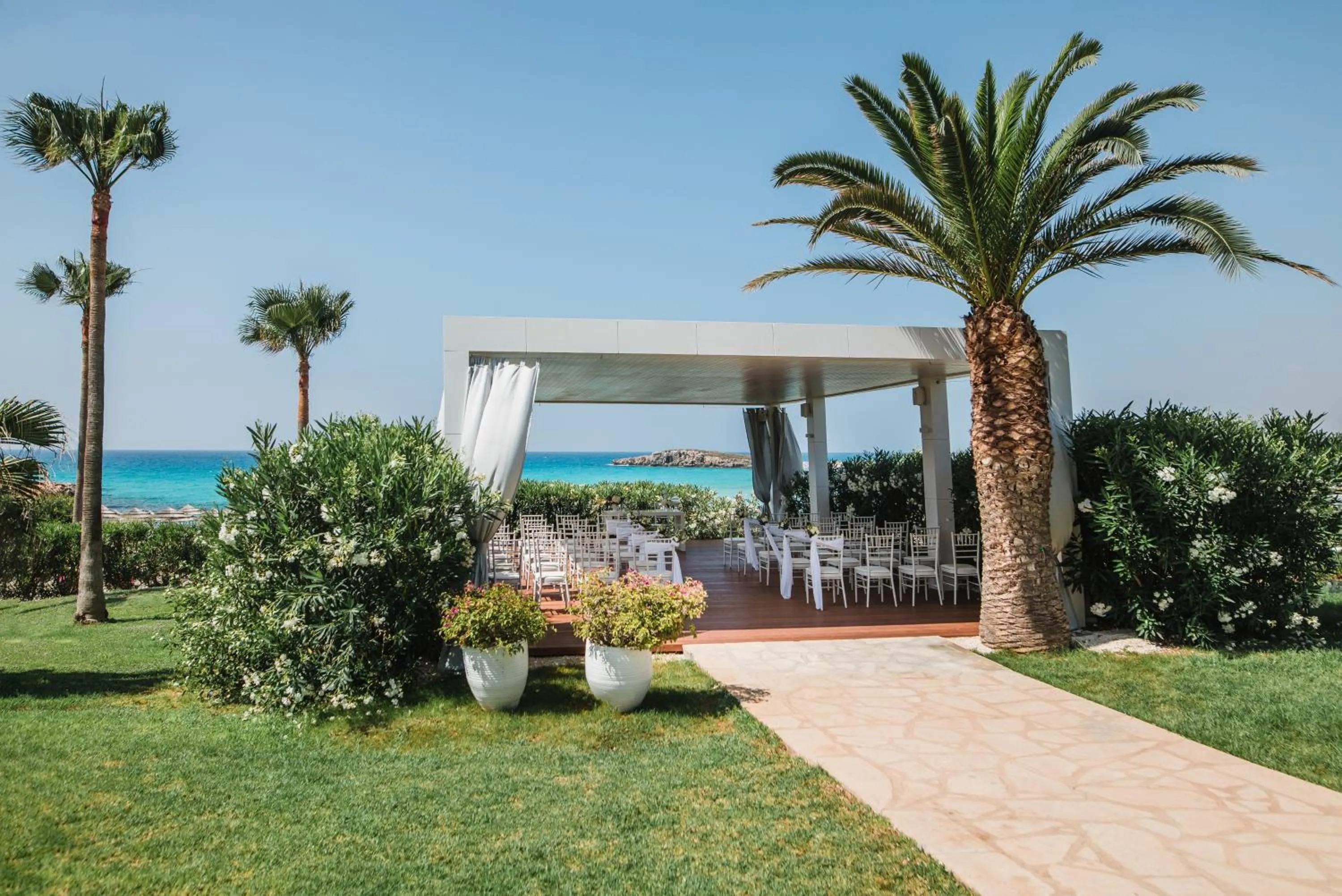 Staff in Nissi Beach Resort