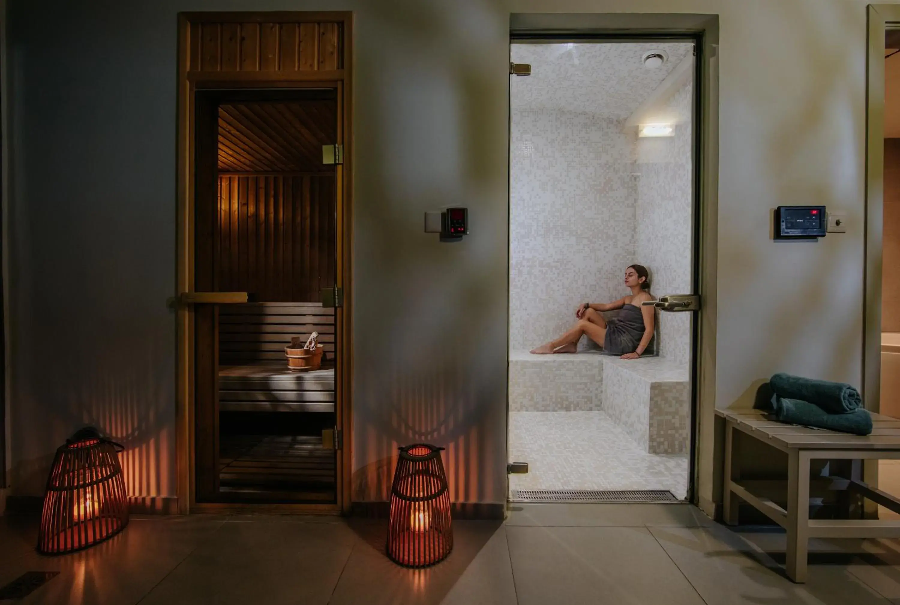 Steam room, Bathroom in Nissi Beach Resort