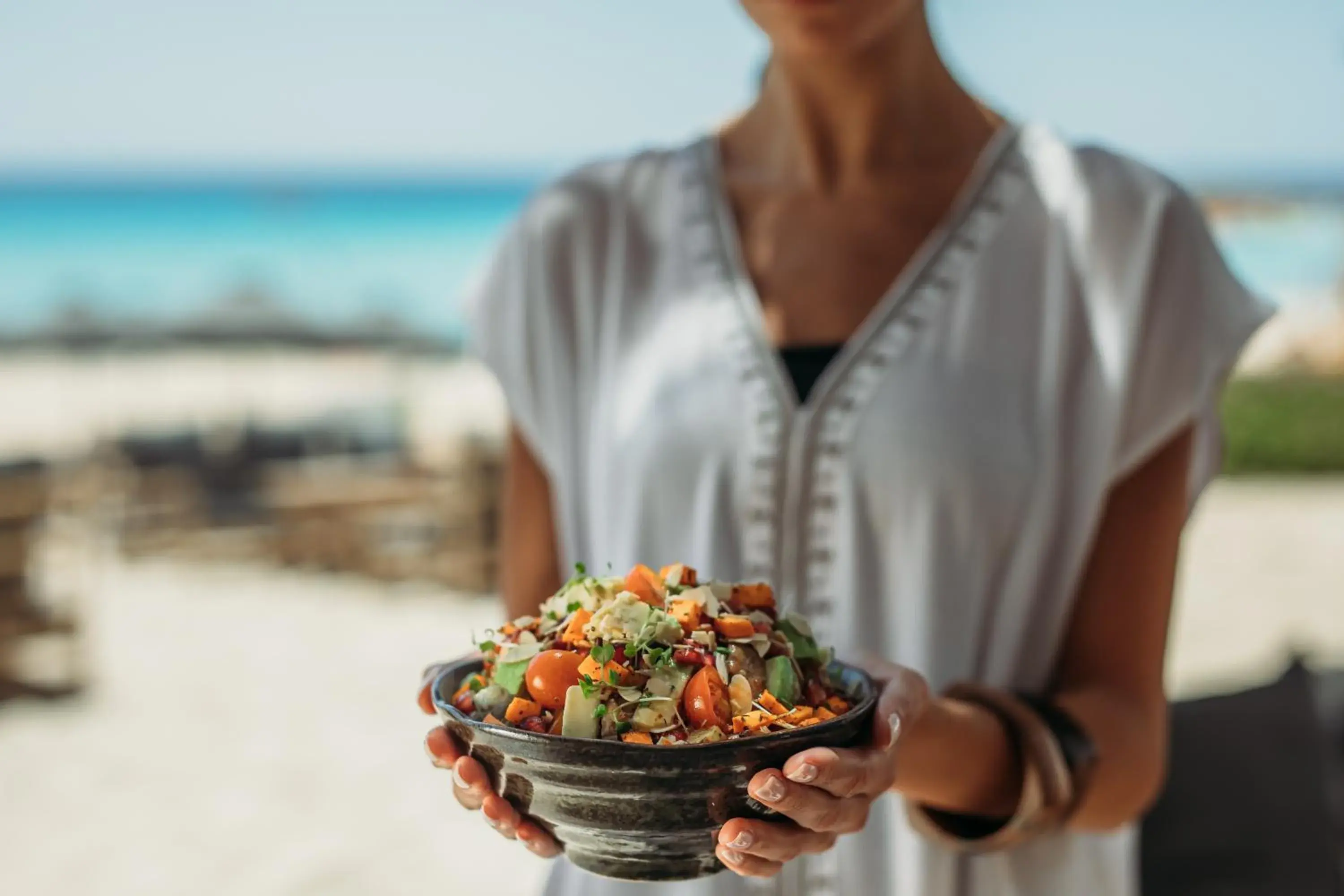 Food close-up in Nissi Beach Resort Food close-up in Nissi Beach Resort