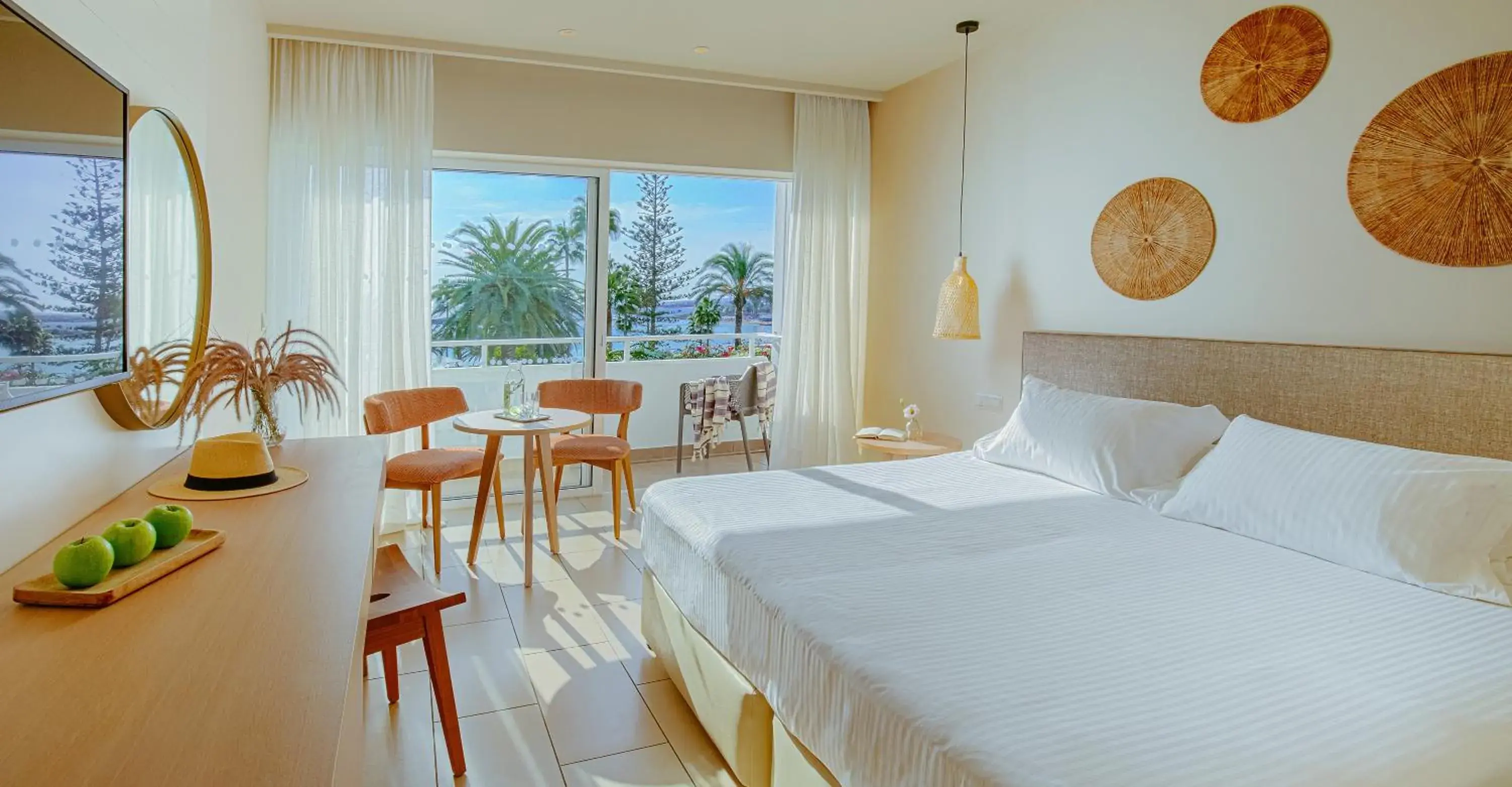 Bedroom, Bed in Nissi Beach Resort