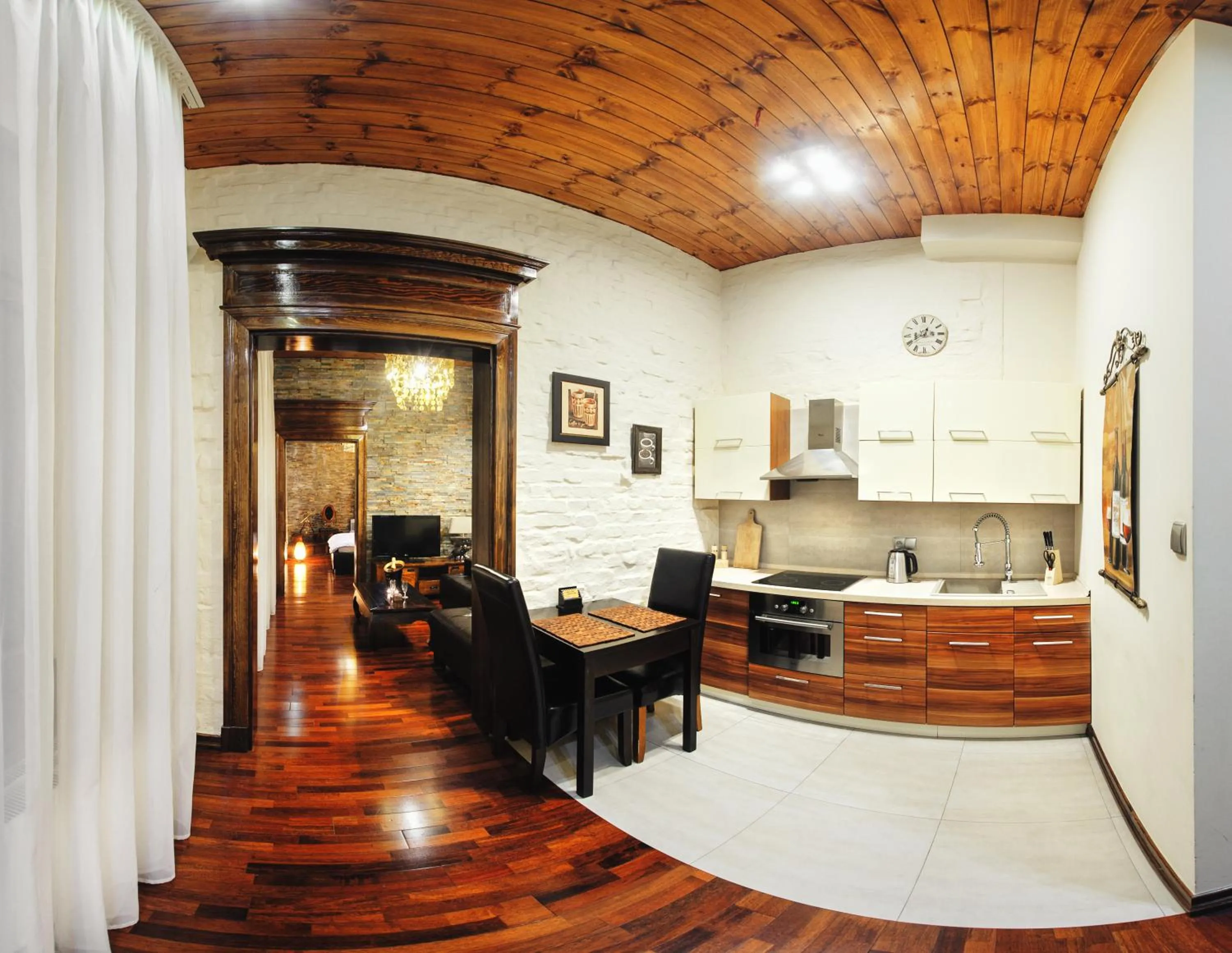 Kitchen or kitchenette in Apartamenty Chleb i Wino Toruń