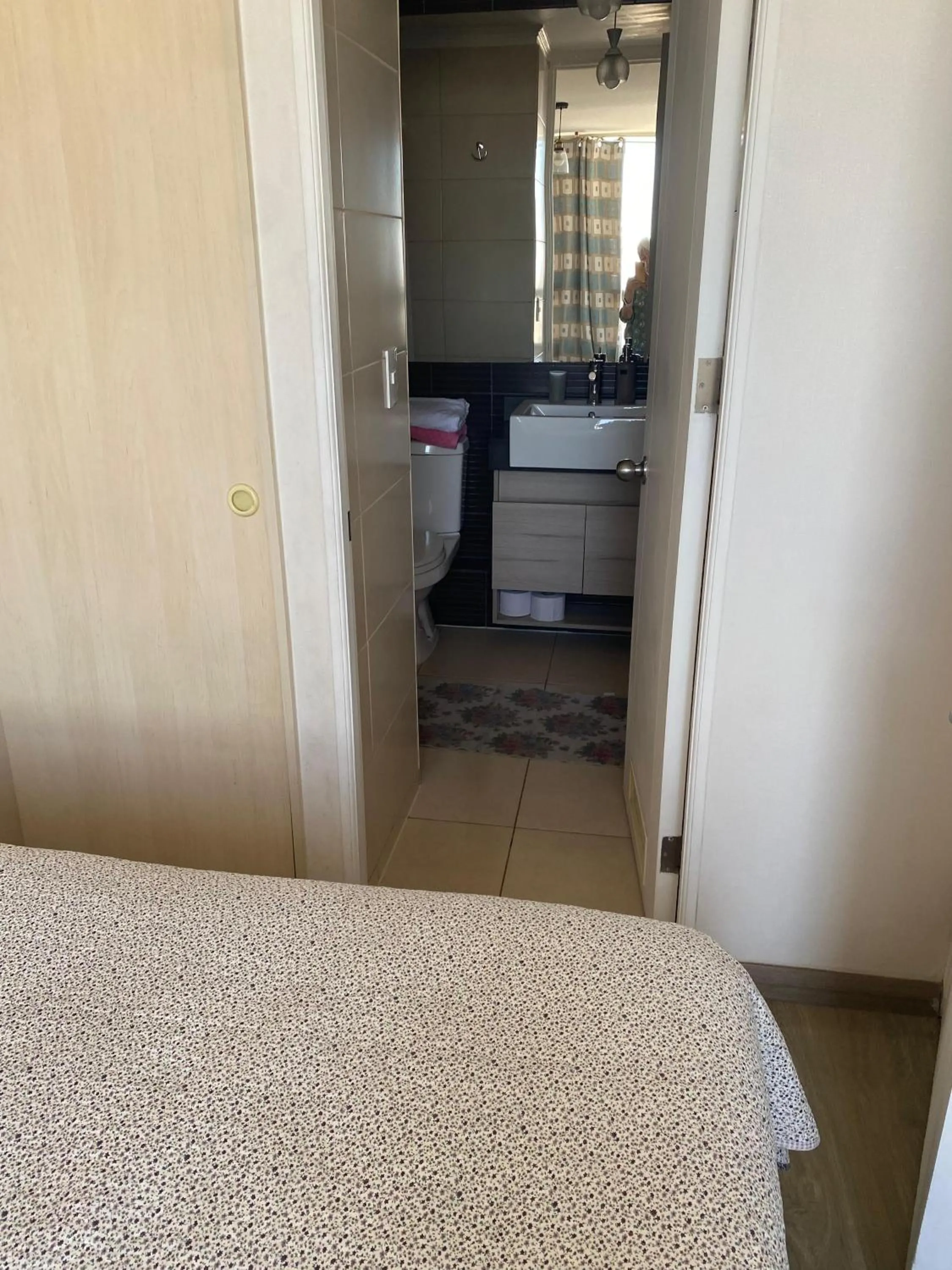 Bed in Departamento Santiago 1148