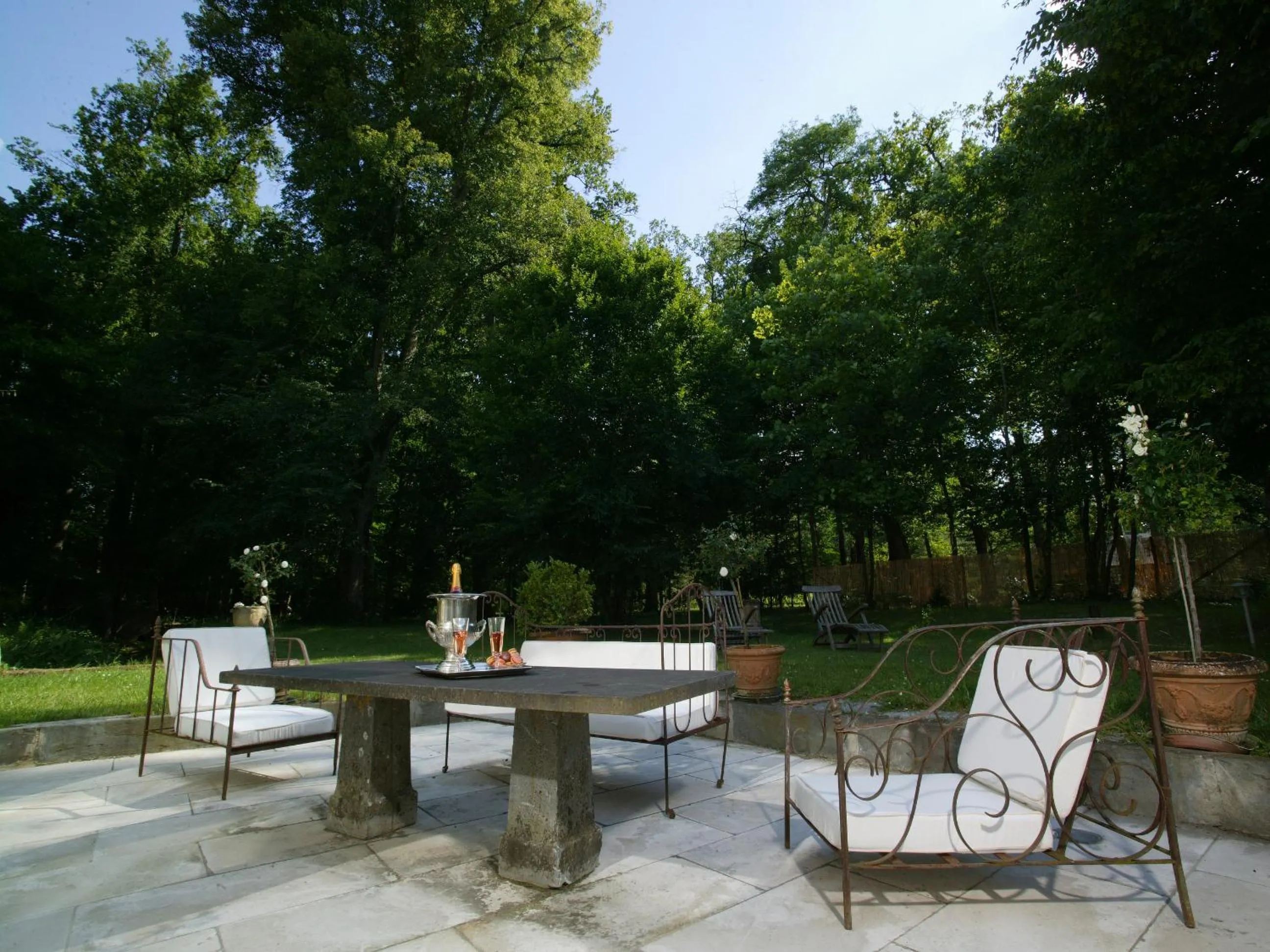 Patio in Château De Chambiers