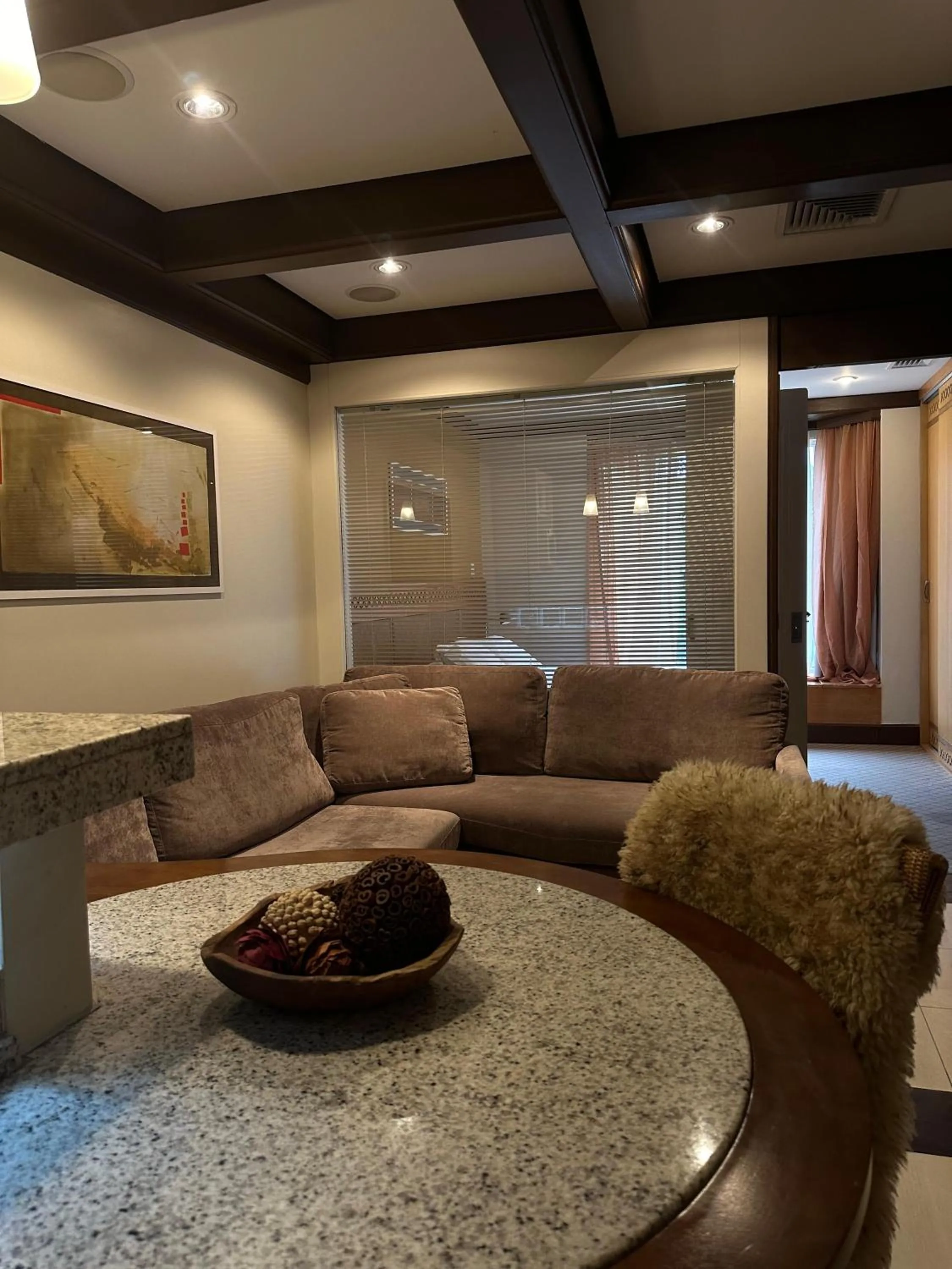 Living room in Flat Luxo Mountain Village