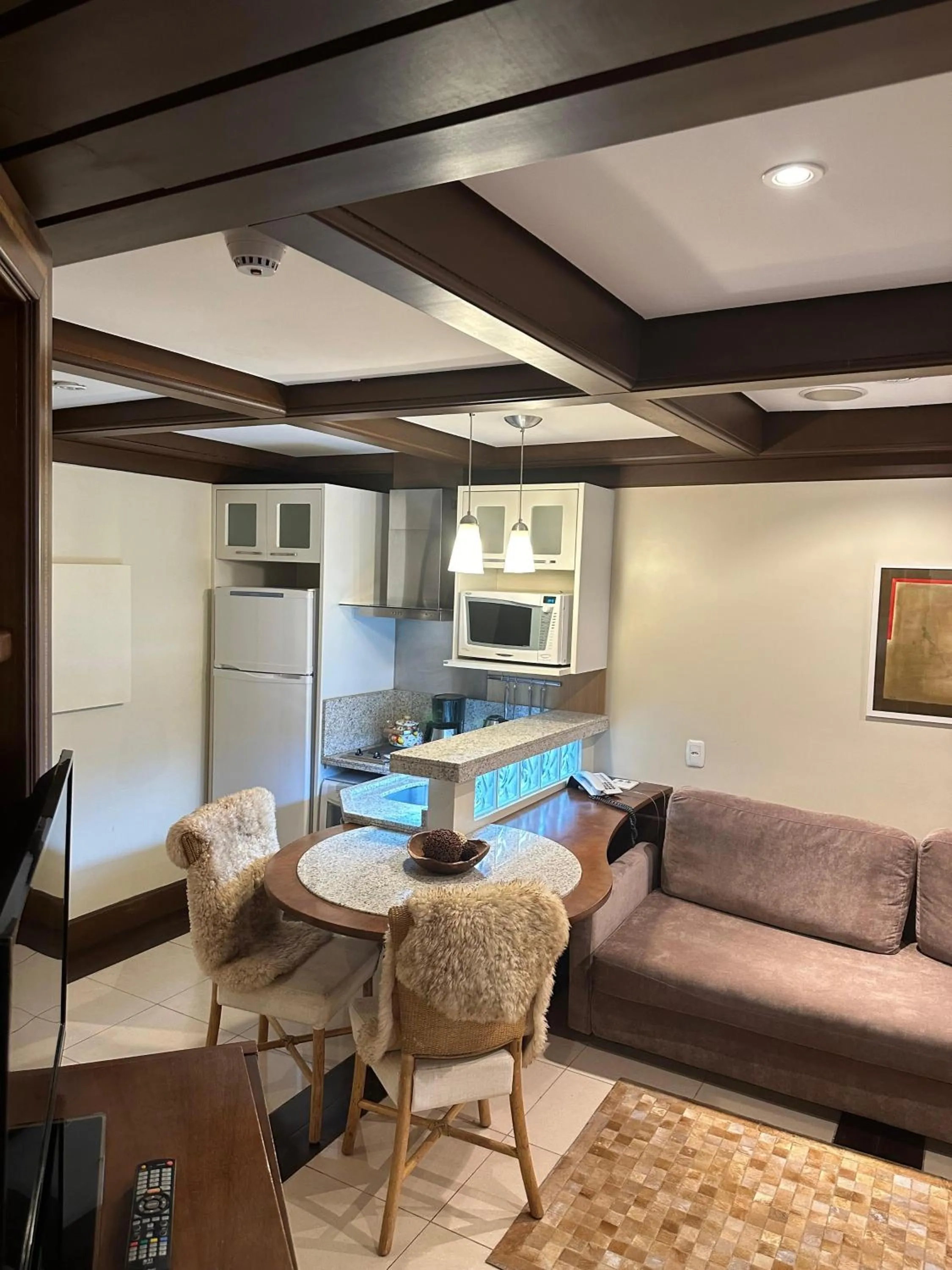 Living room in Flat Luxo Mountain Village