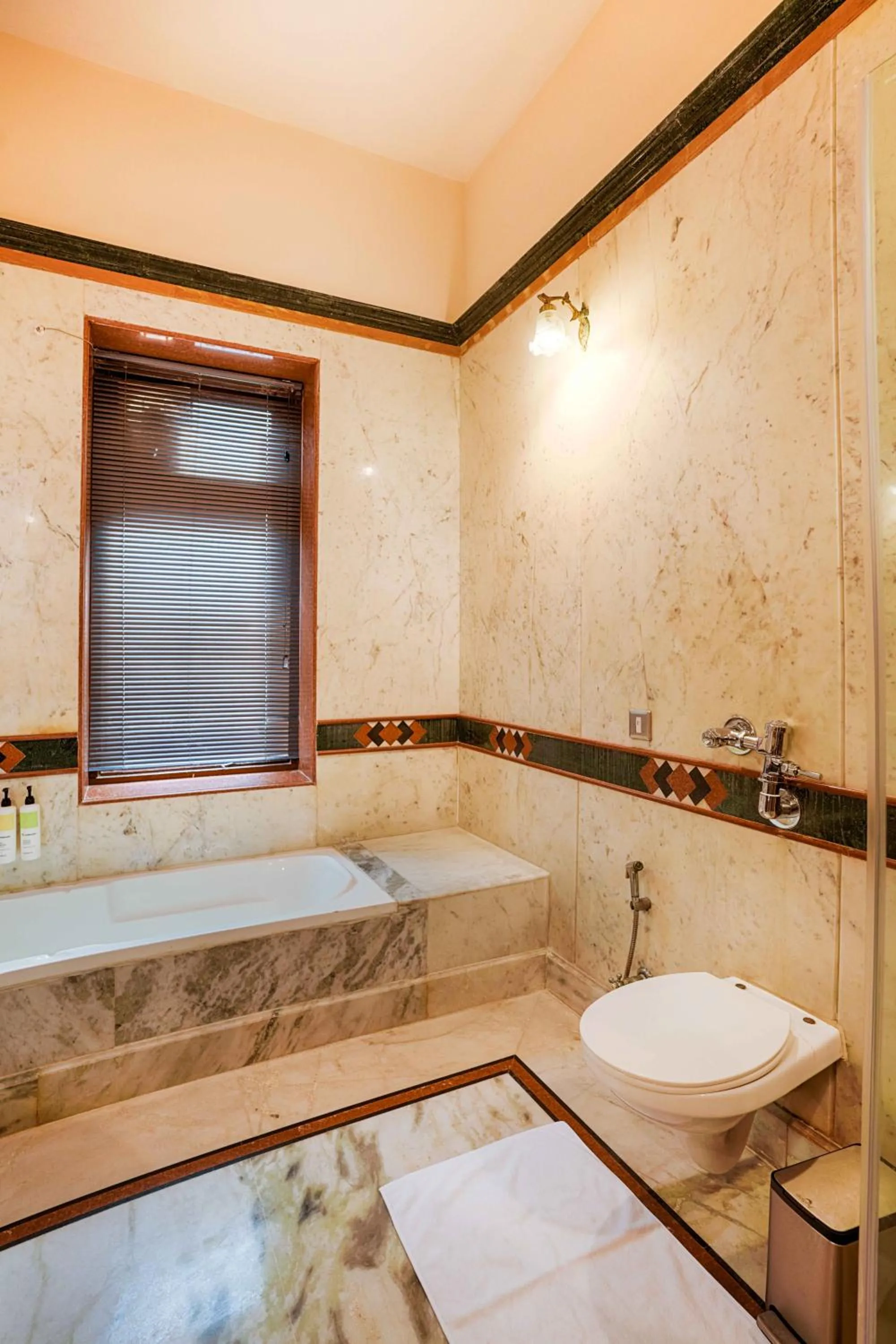 Toilet in Club Mahindra Bharatpur