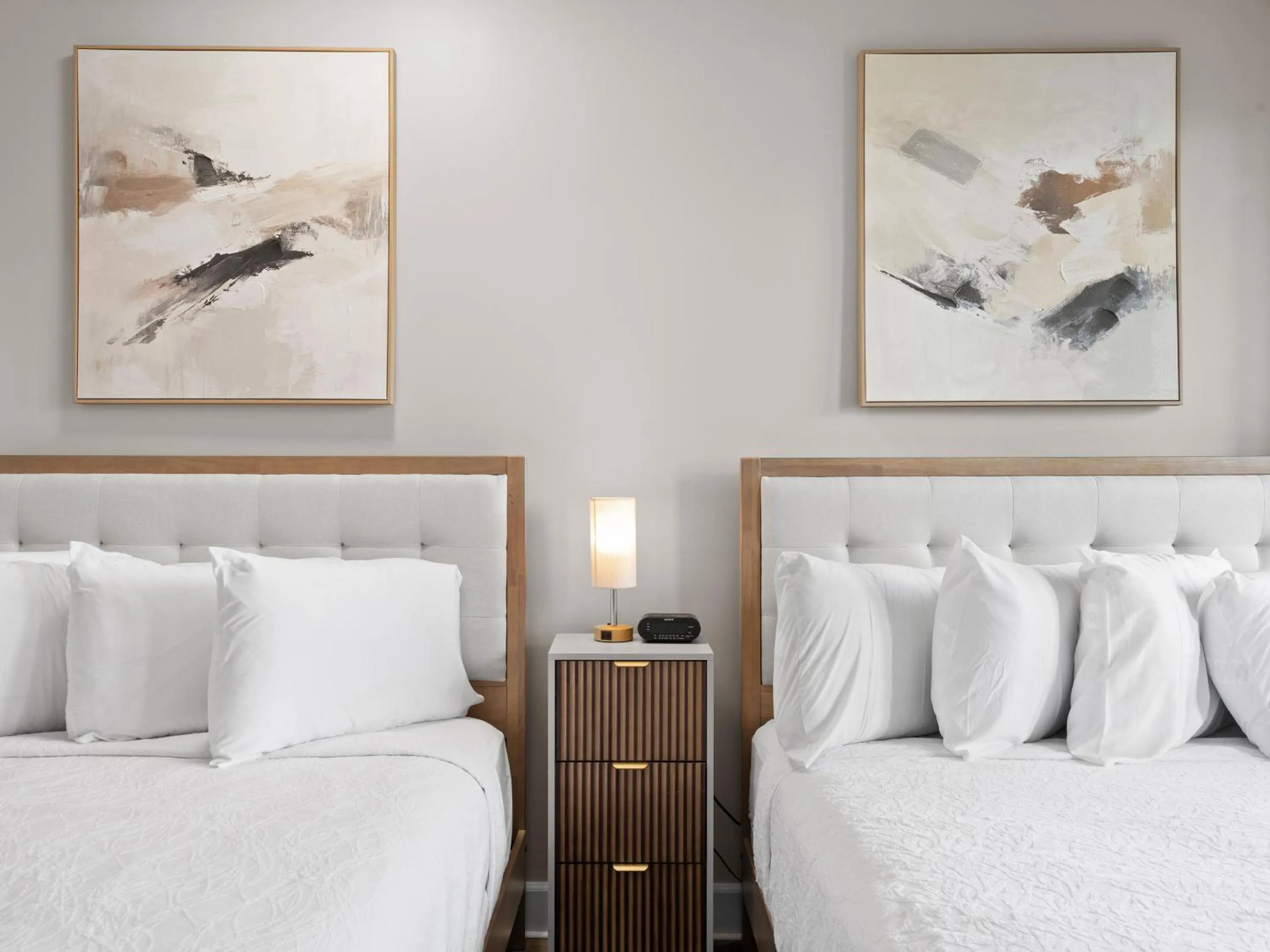 Bed in Crestview Condominiums by All Seasons Resort Lodging