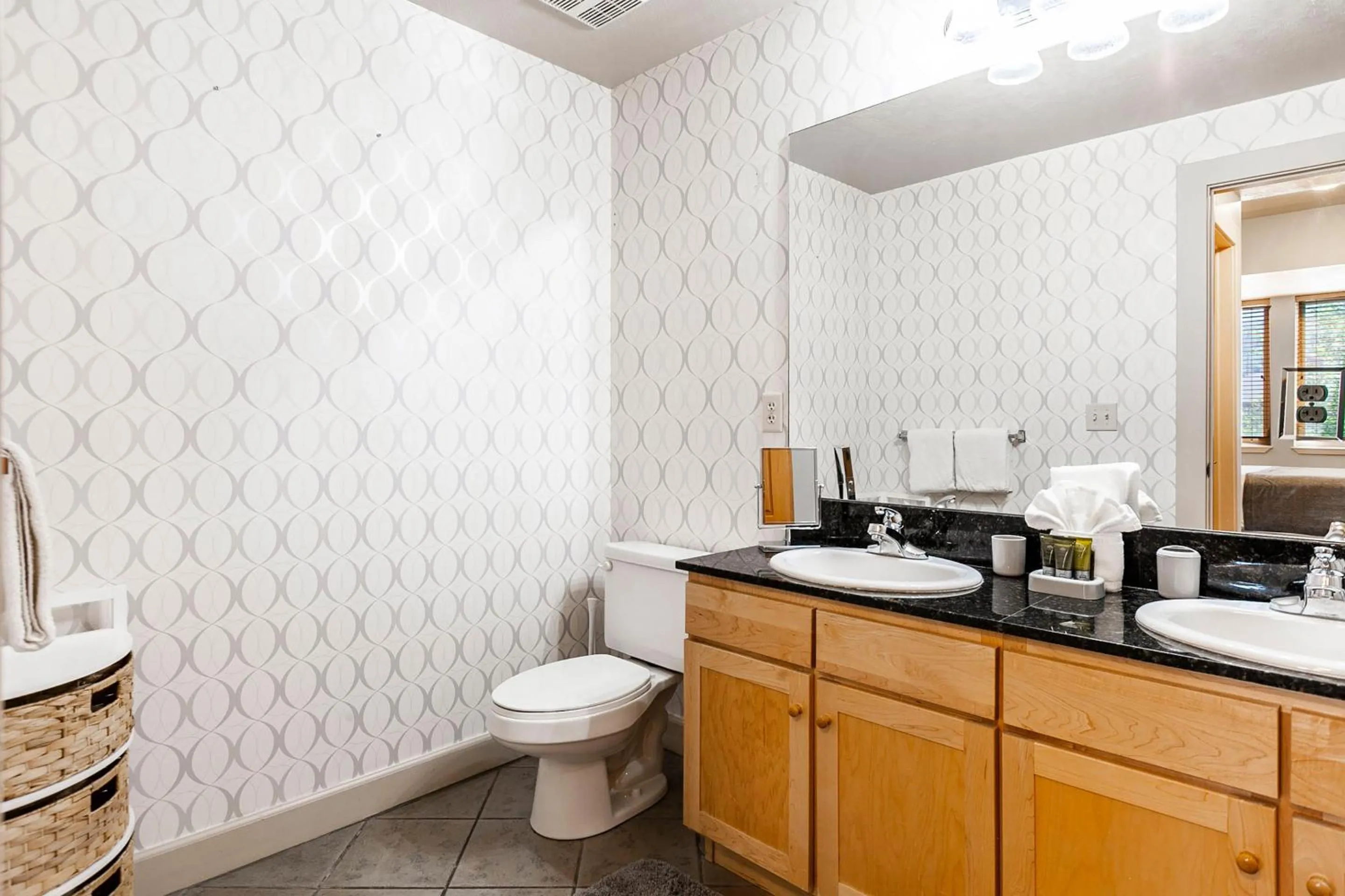 Bathroom in Crestview Condominiums by All Seasons Resort Lodging