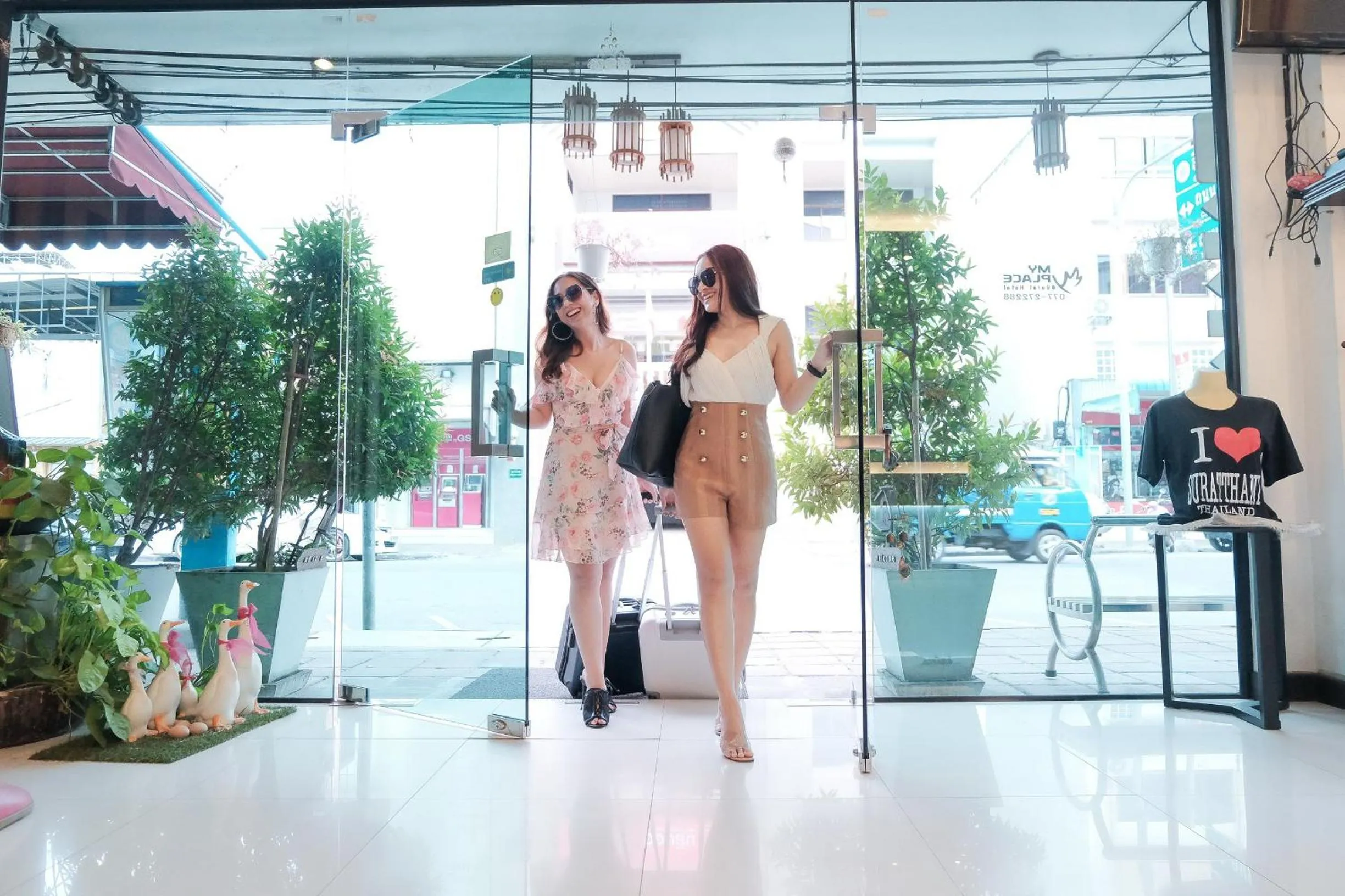 group of guests in Myplace@Surat Hotel