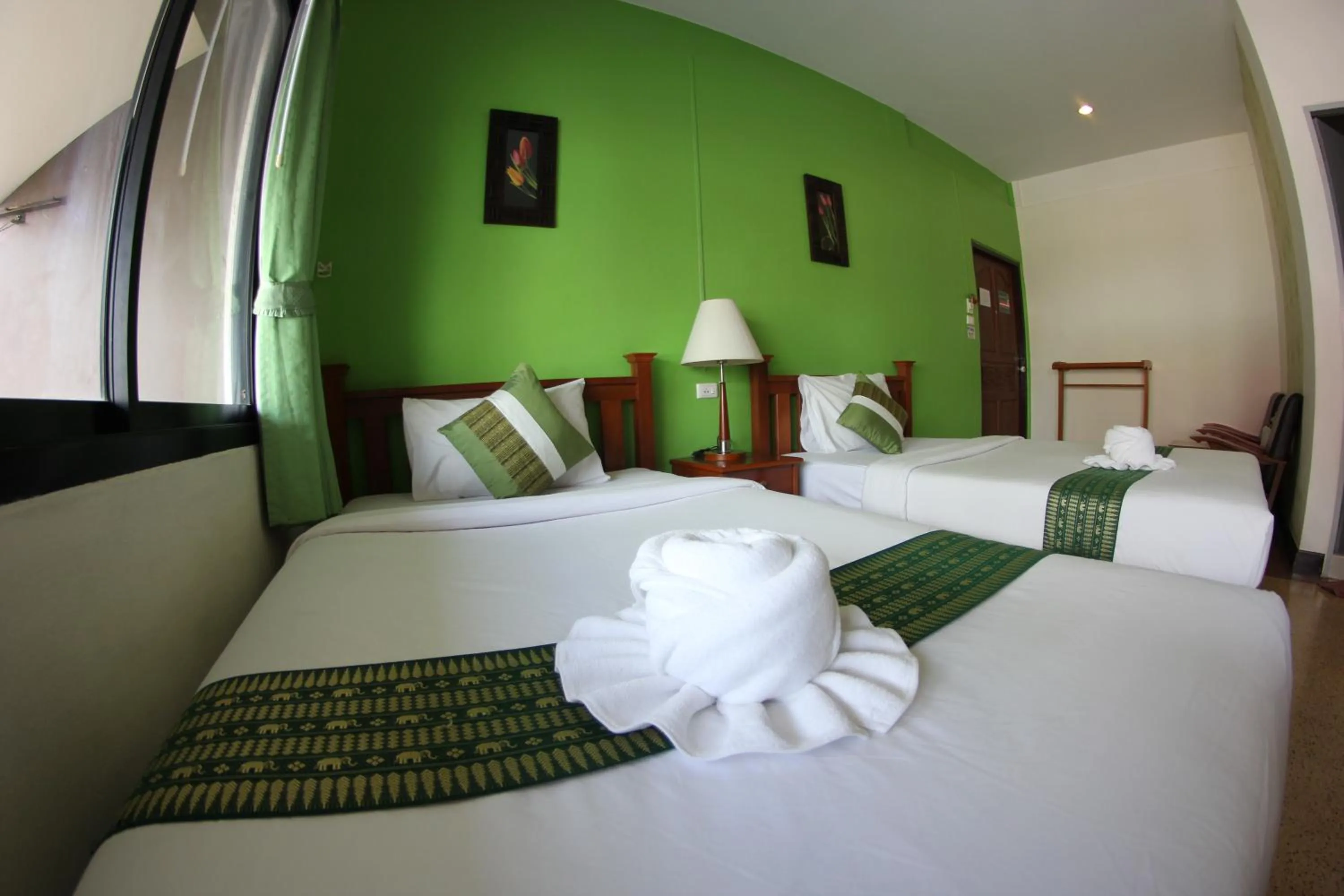 Photo of the whole room, Bed in Myplace@Surat Hotel