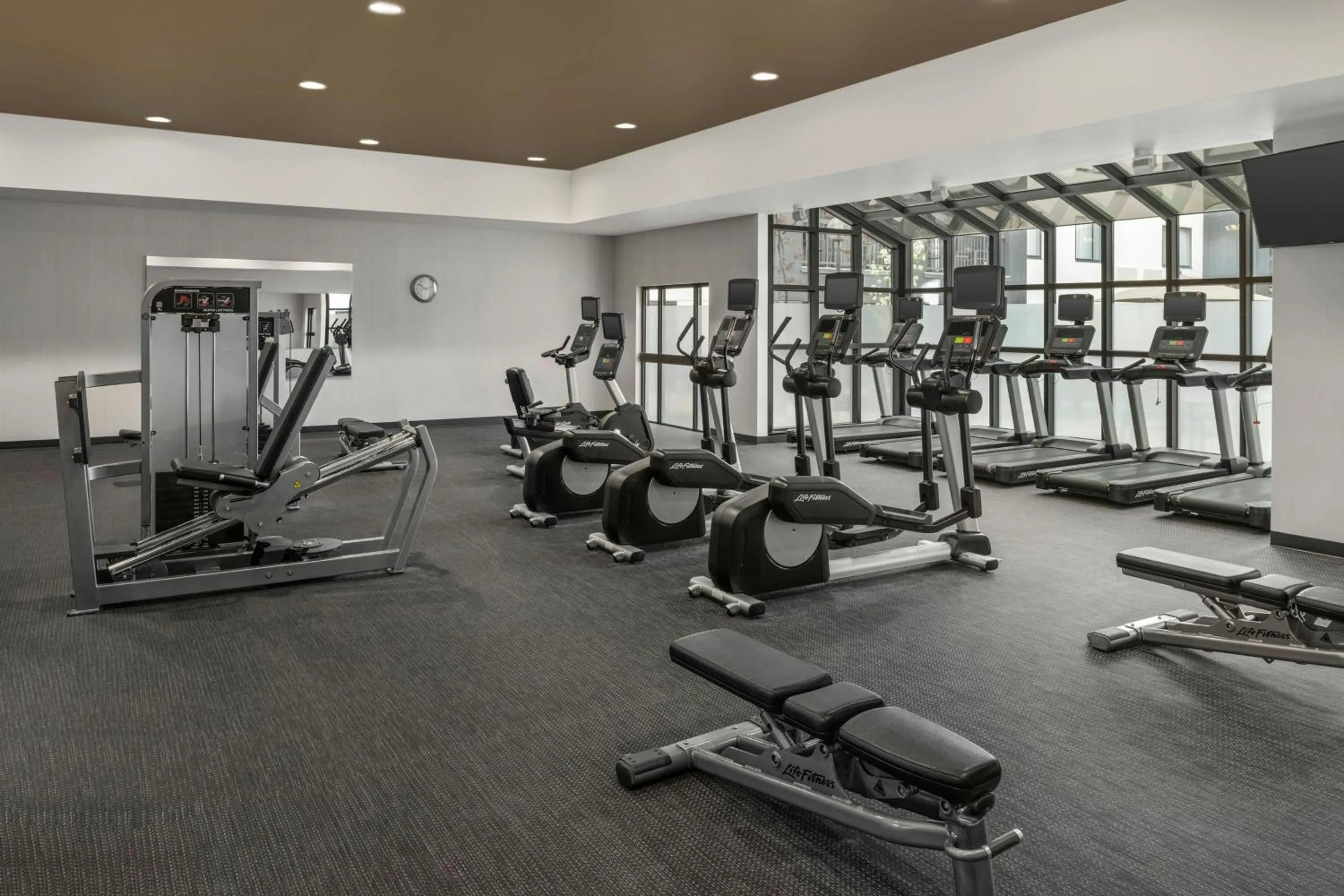 Fitness centre/facilities in Courtyard Boise Downtown