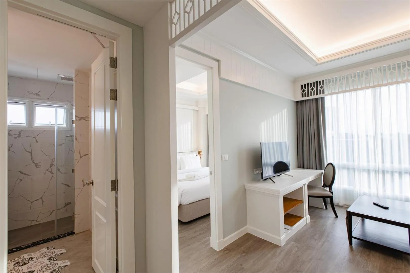 Bedroom, Bed in Siam Tharadol