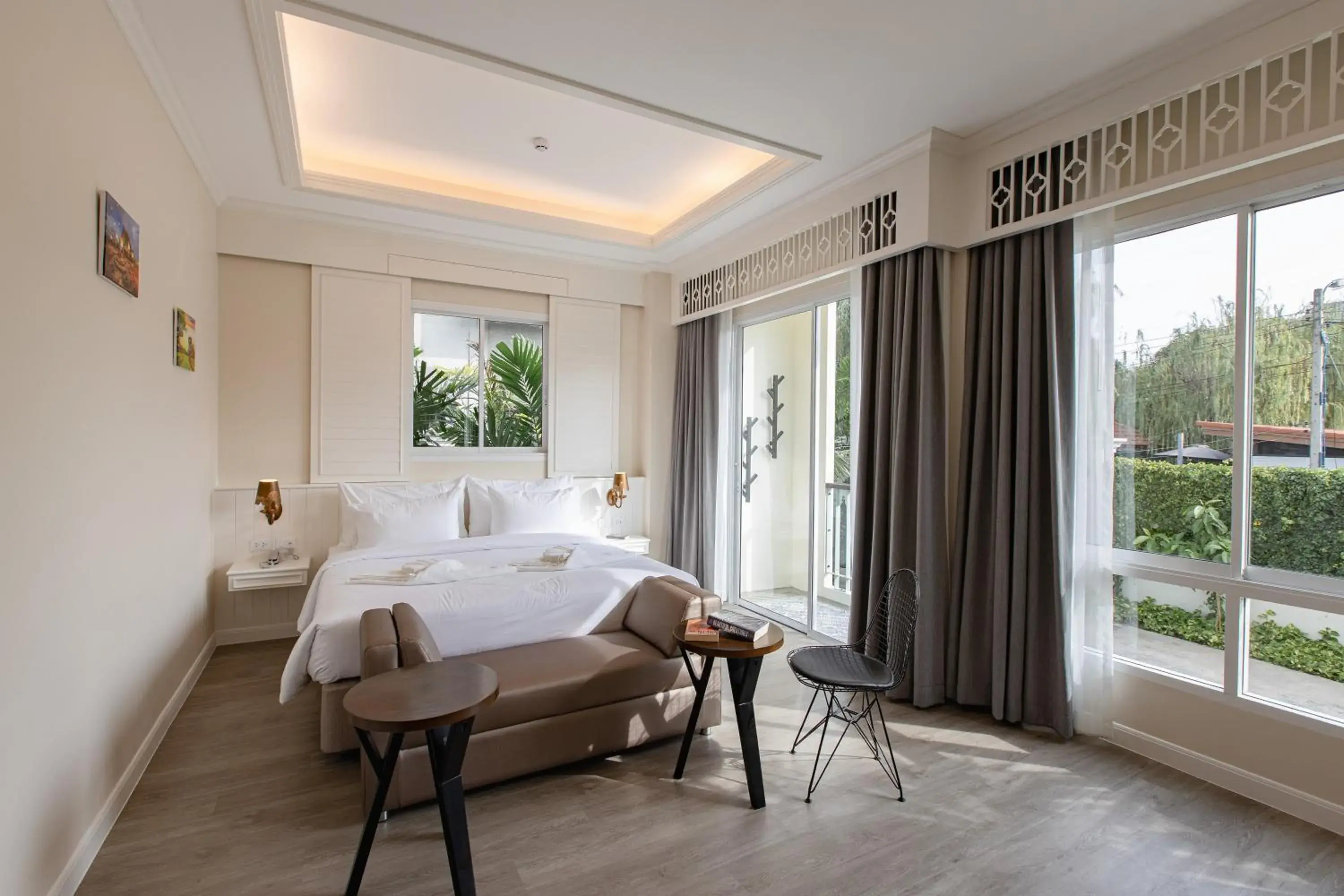 Photo of the whole room, Bed in Siam Tharadol Photo of the whole room, Bed in Siam Tharadol