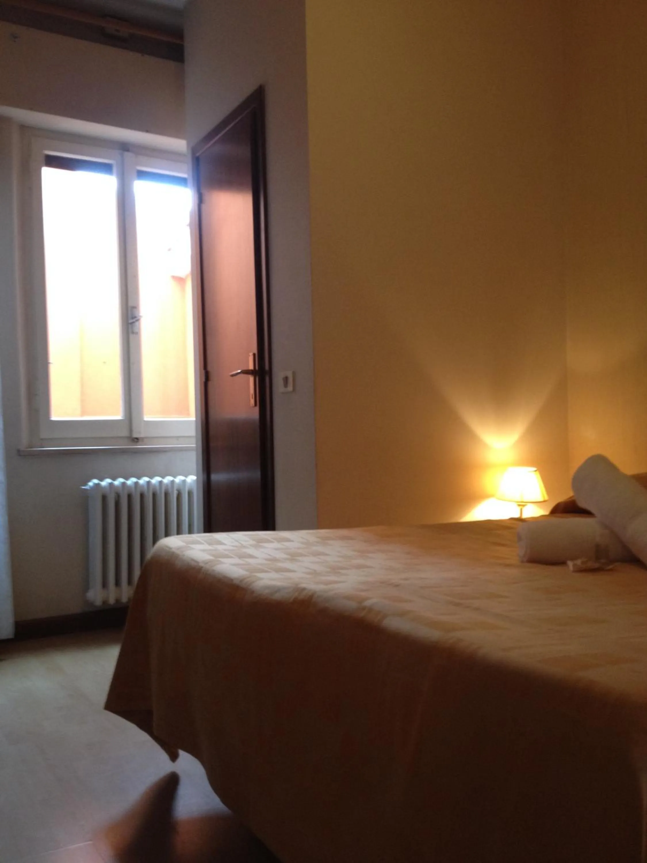 Inner courtyard view in Hotel Loreto