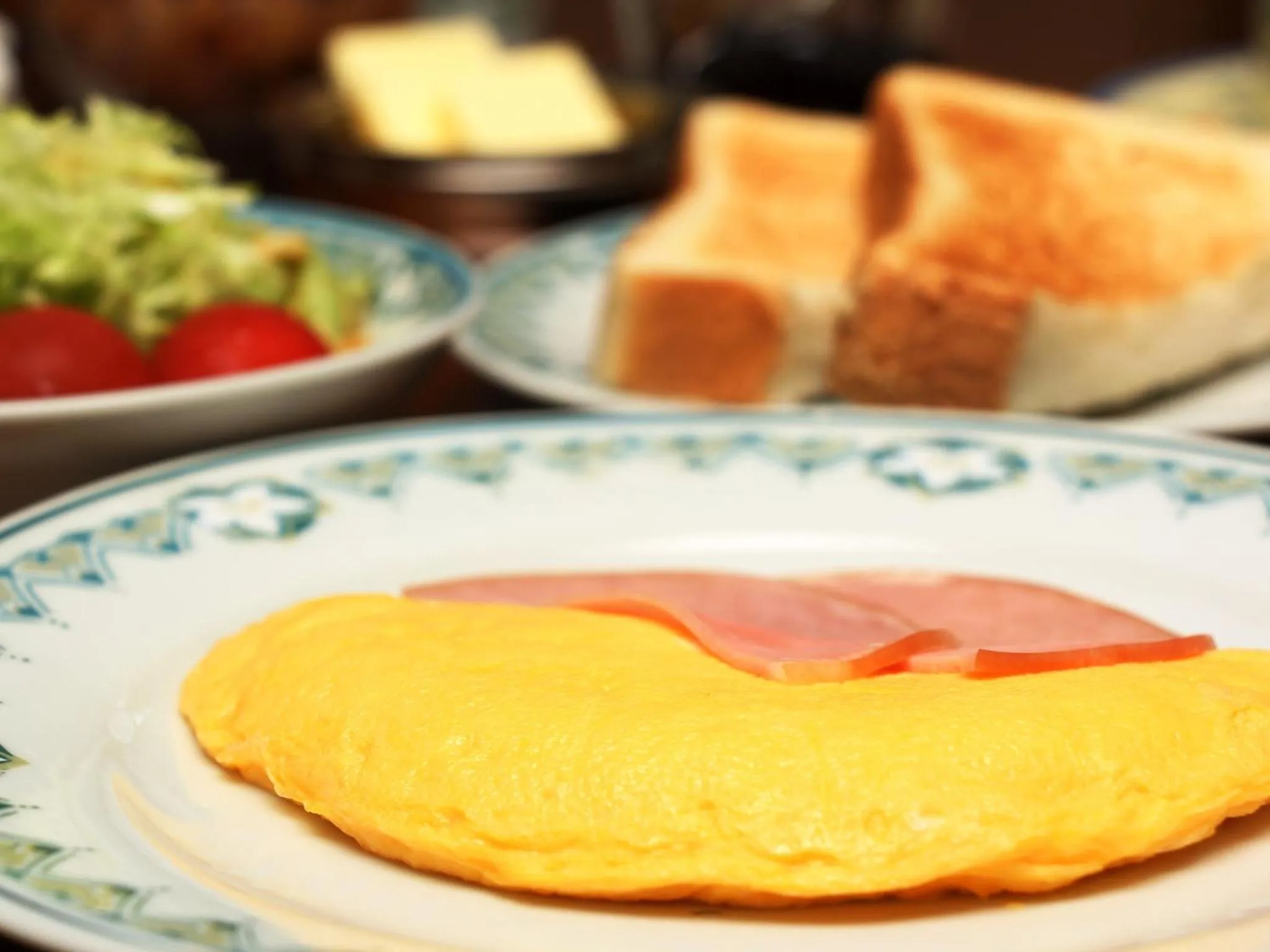 Breakfast in Pension Raisin