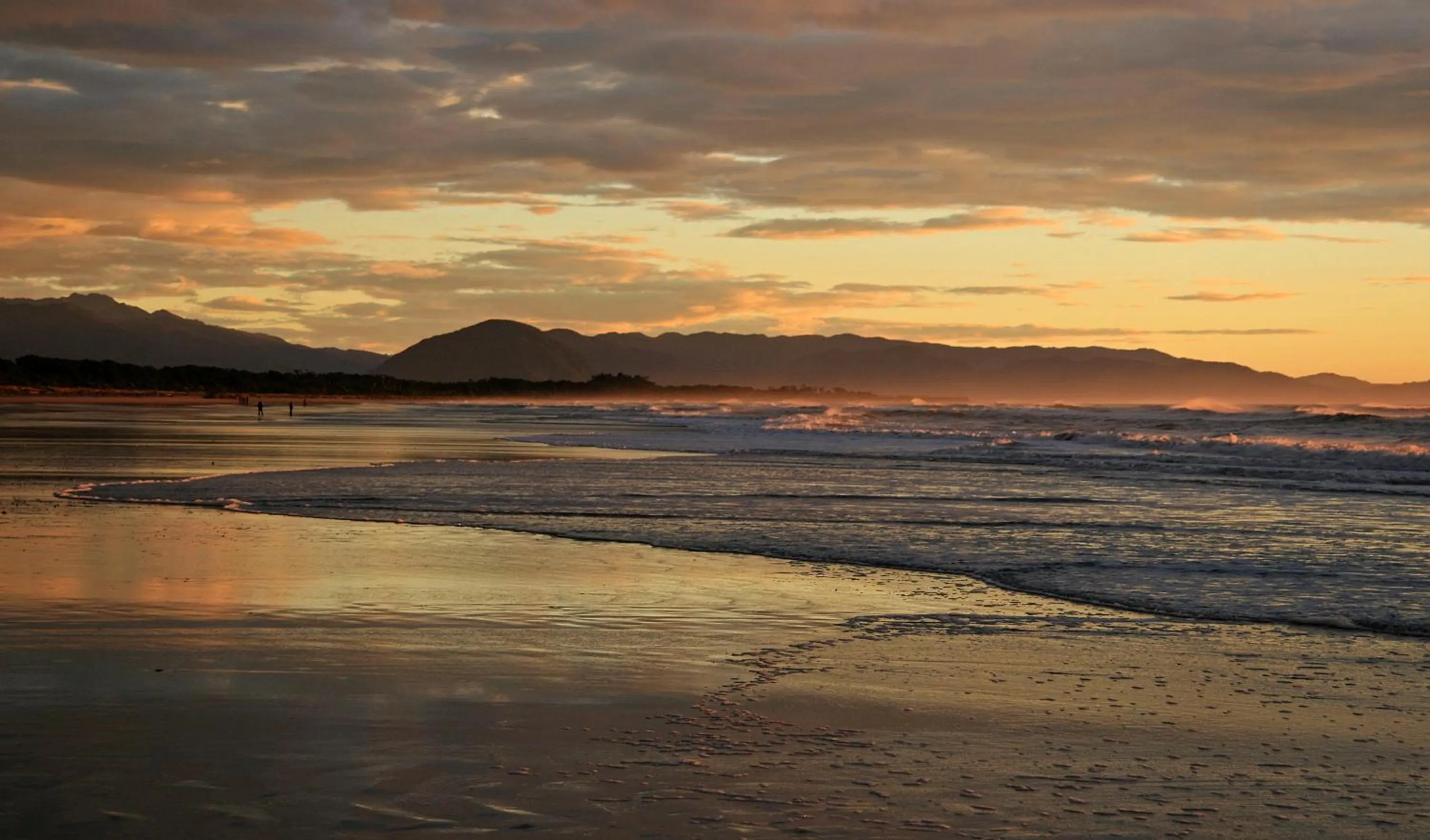 Natural landscape in Haast Beach Motel
