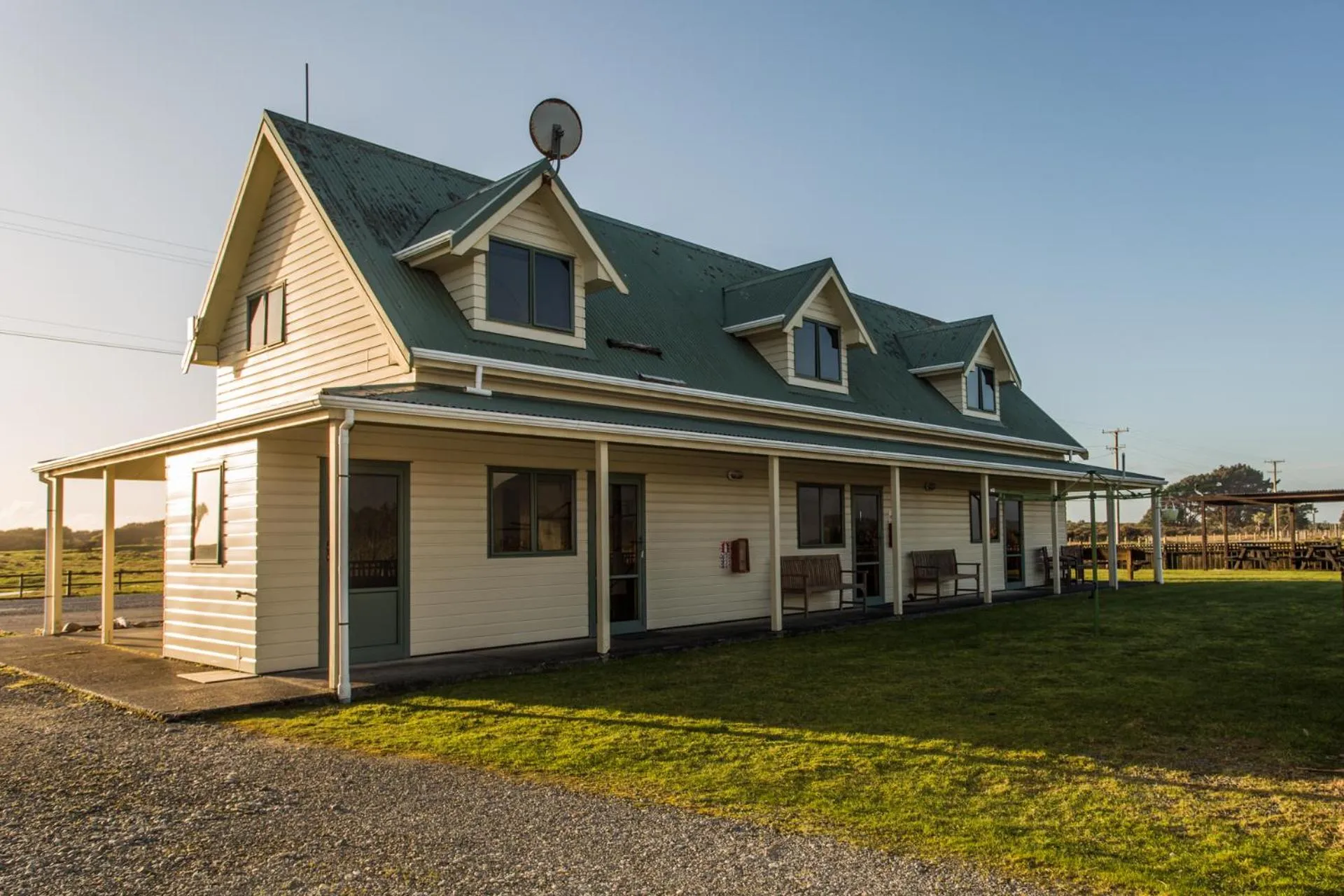 Property building in Haast Beach Motel