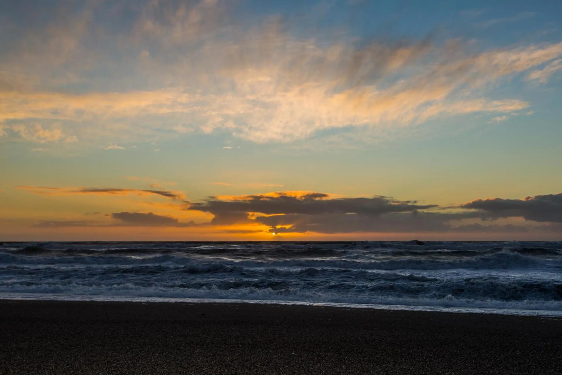 Natural landscape in Haast Beach Motel