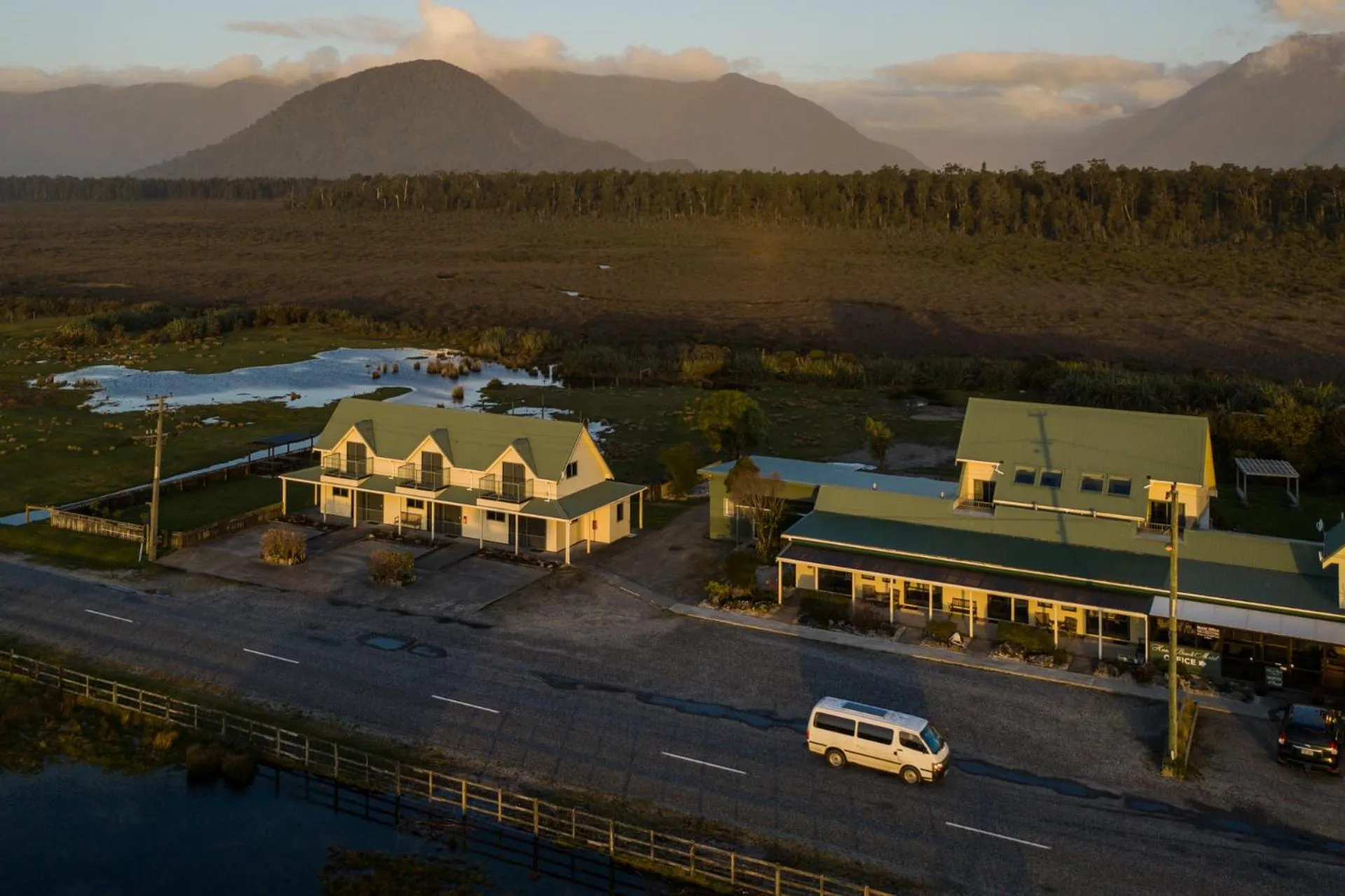 Property building in Haast Beach Motel