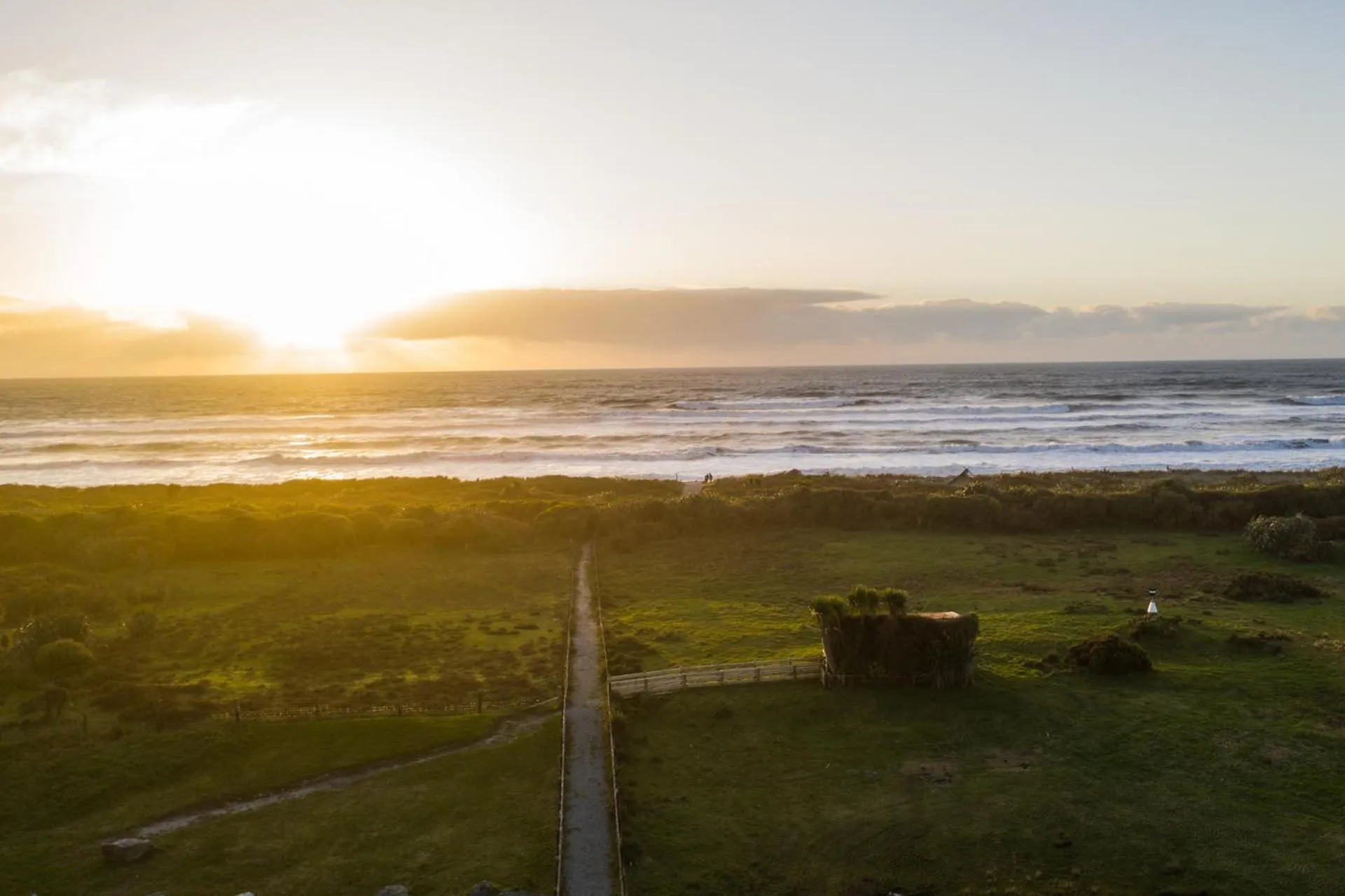 Natural landscape in Haast Beach Motel