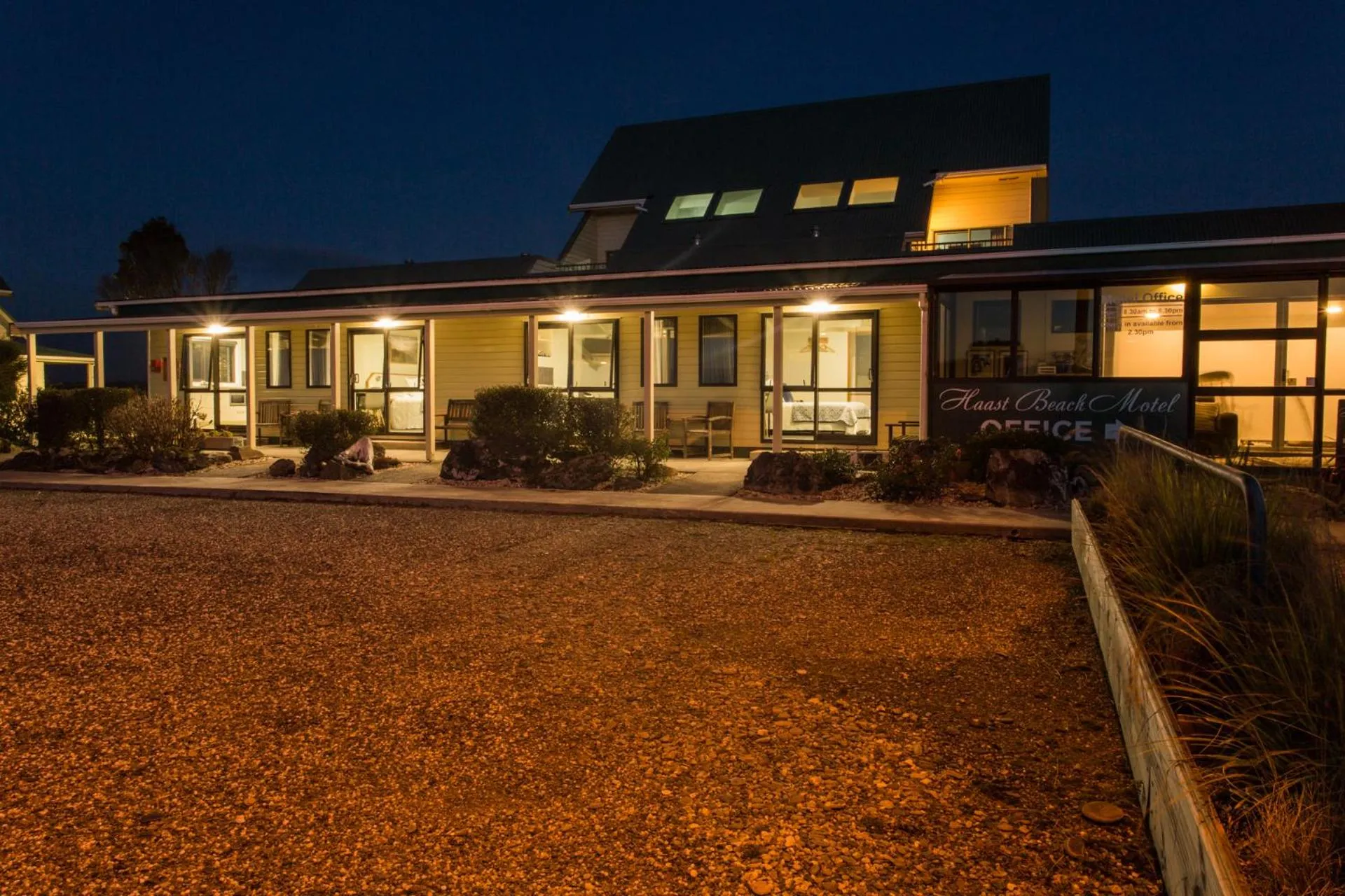 Property building in Haast Beach Motel