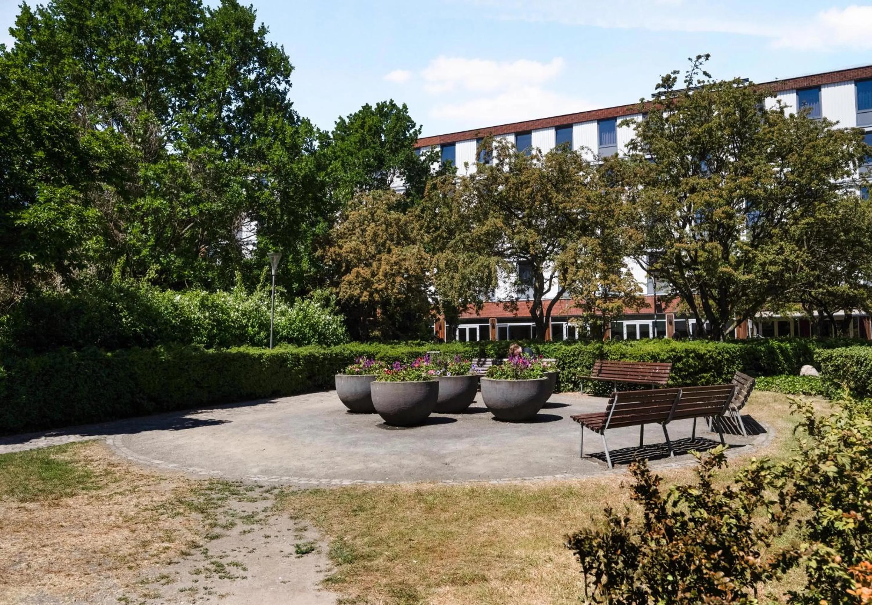 Garden in Hotel Ansgar