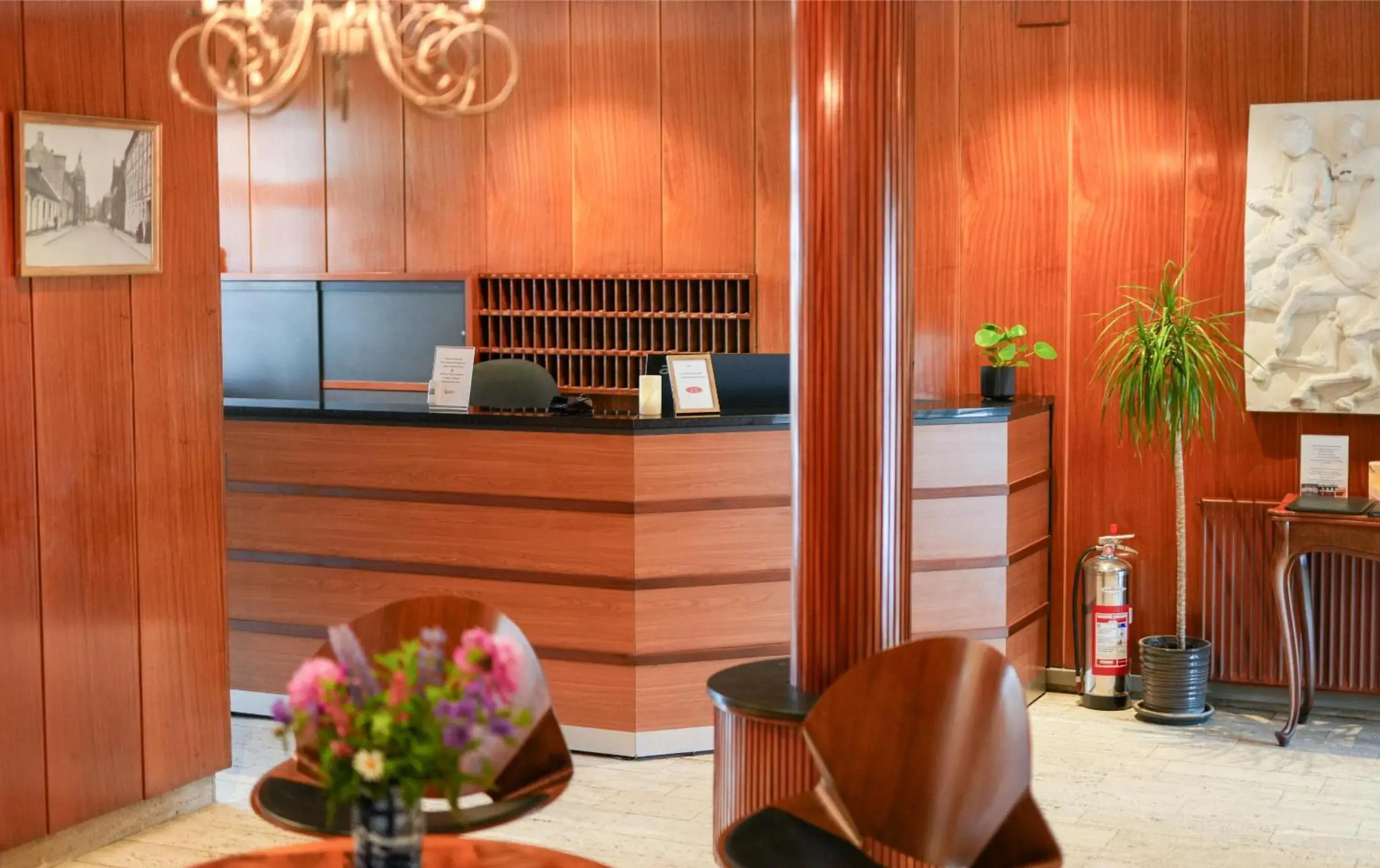 Lobby or reception in Hotel Ansgar Lobby or reception in Hotel Ansgar