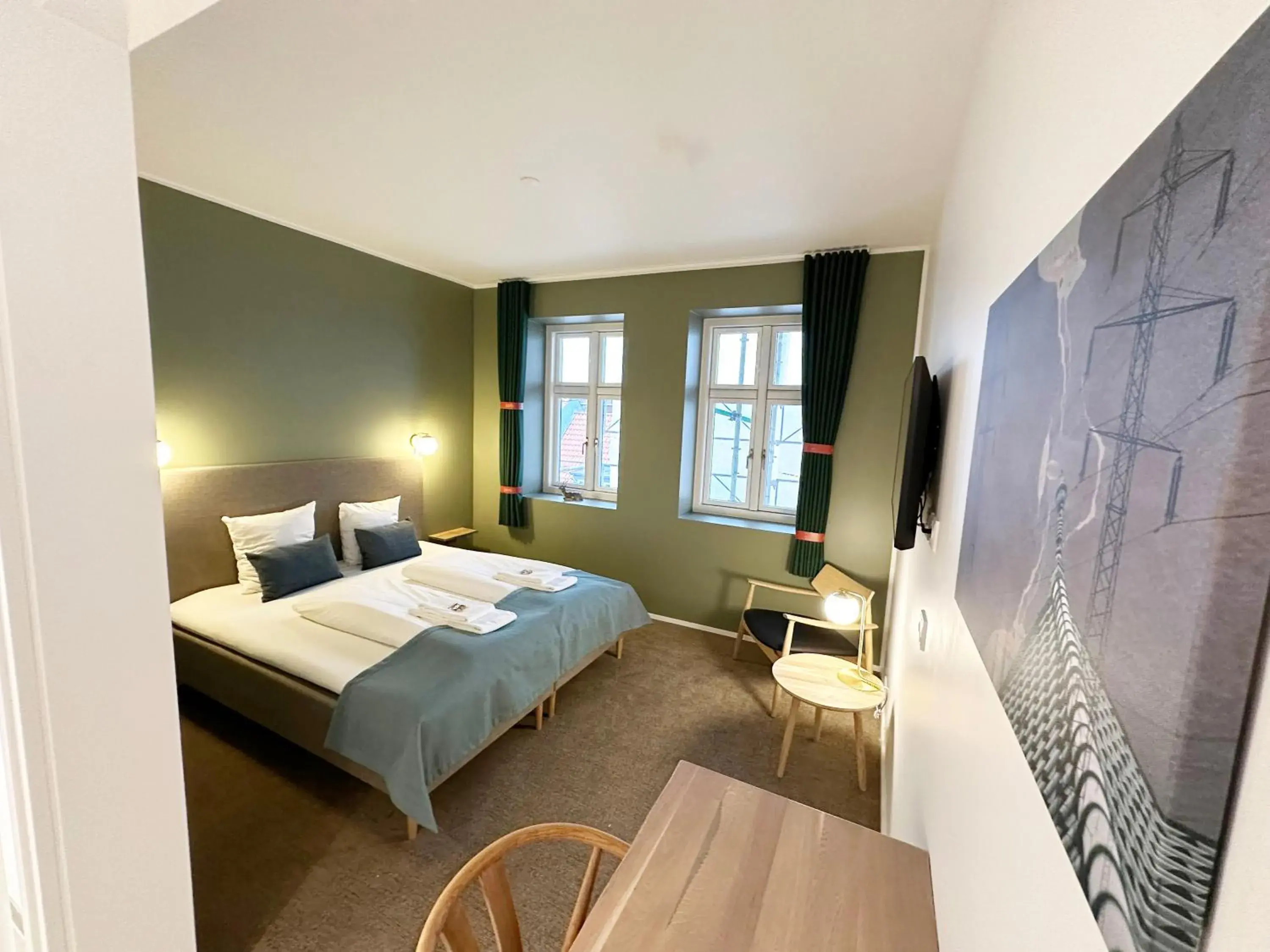 Deluxe Double Room with Shower in Hotel Ansgar Deluxe Double Room with Shower in Hotel Ansgar