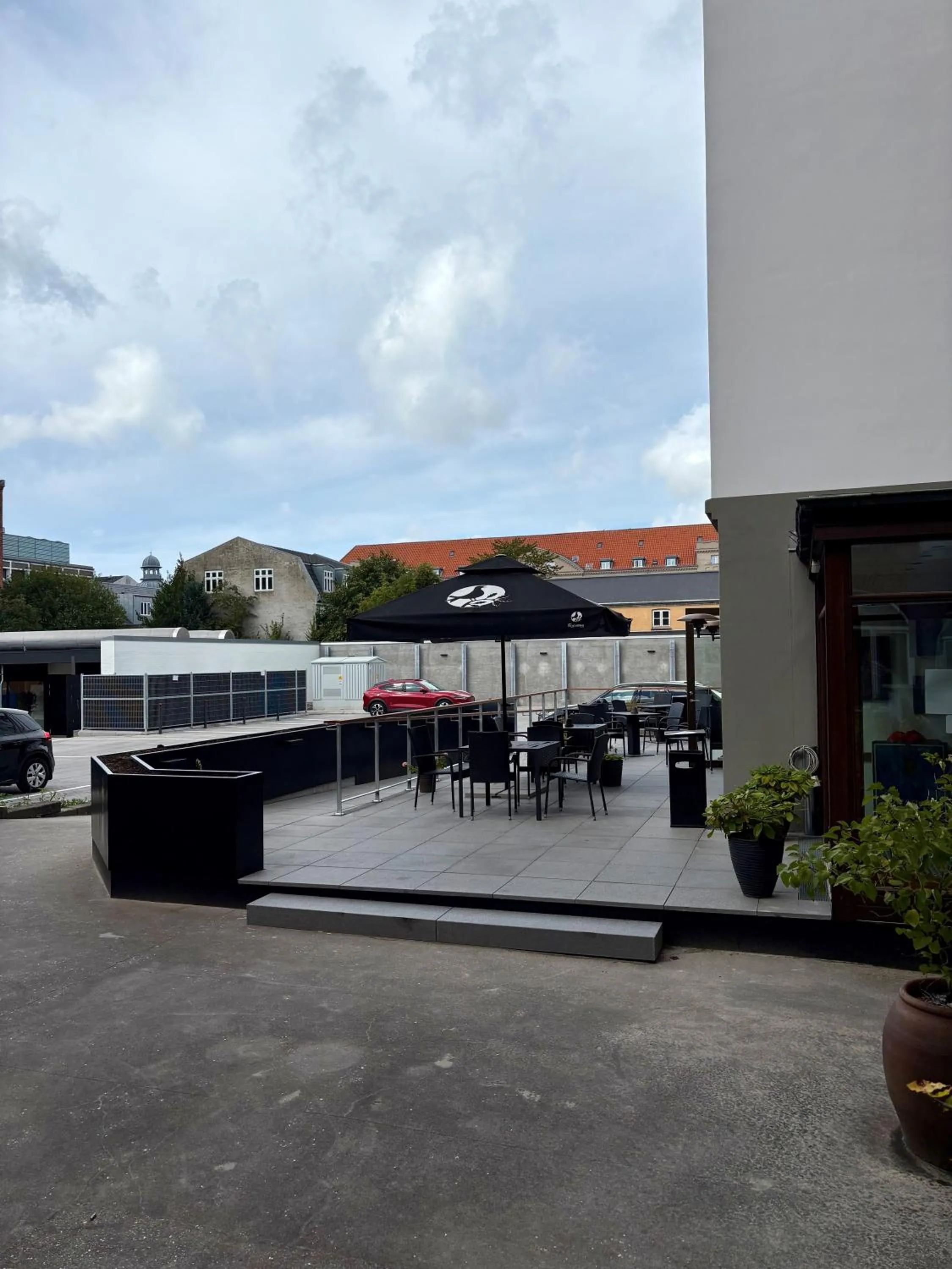 Balcony/Terrace in Hotel Ansgar