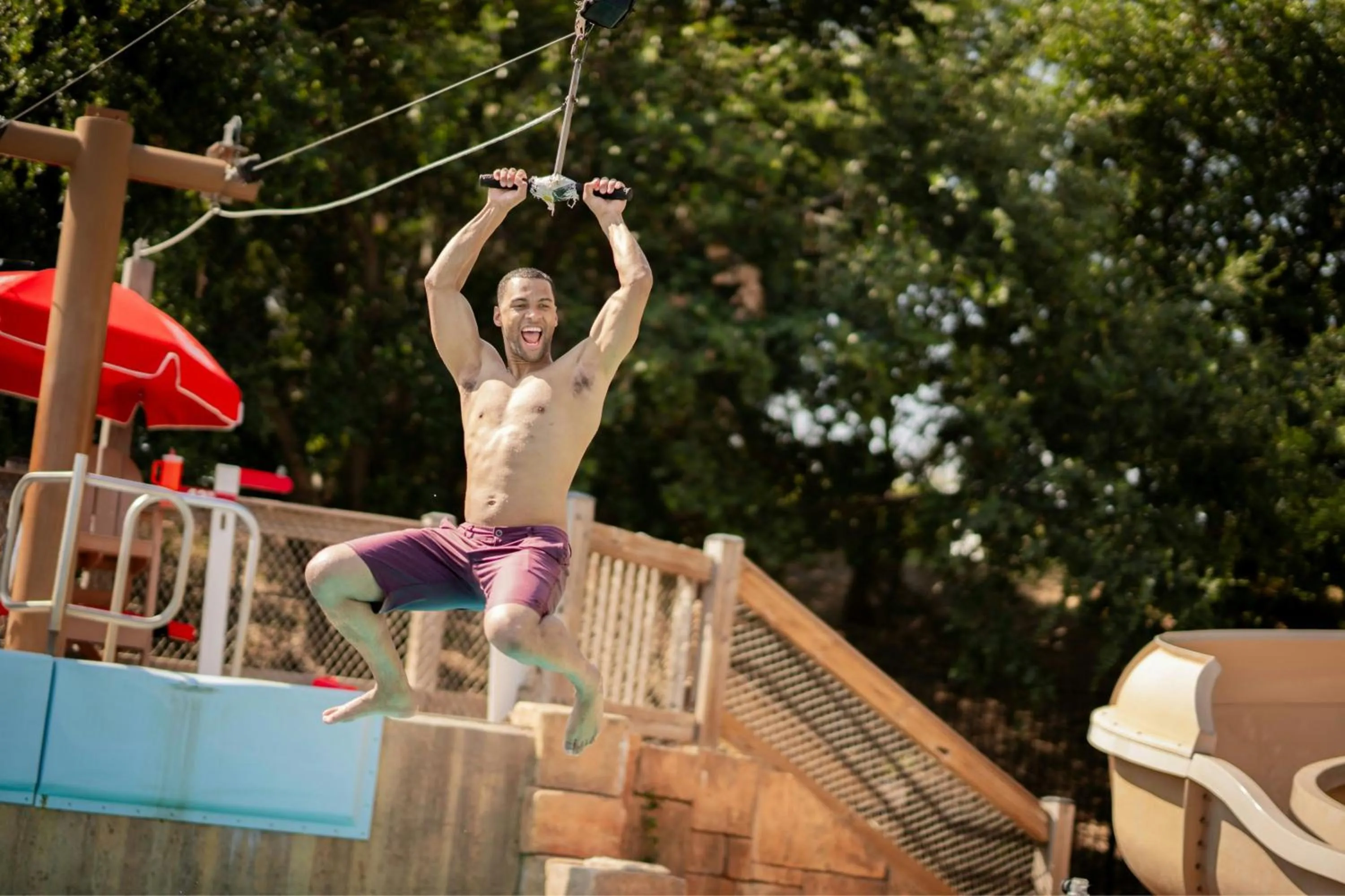 Swimming pool in Gaylord Texan Resort and Convention Center