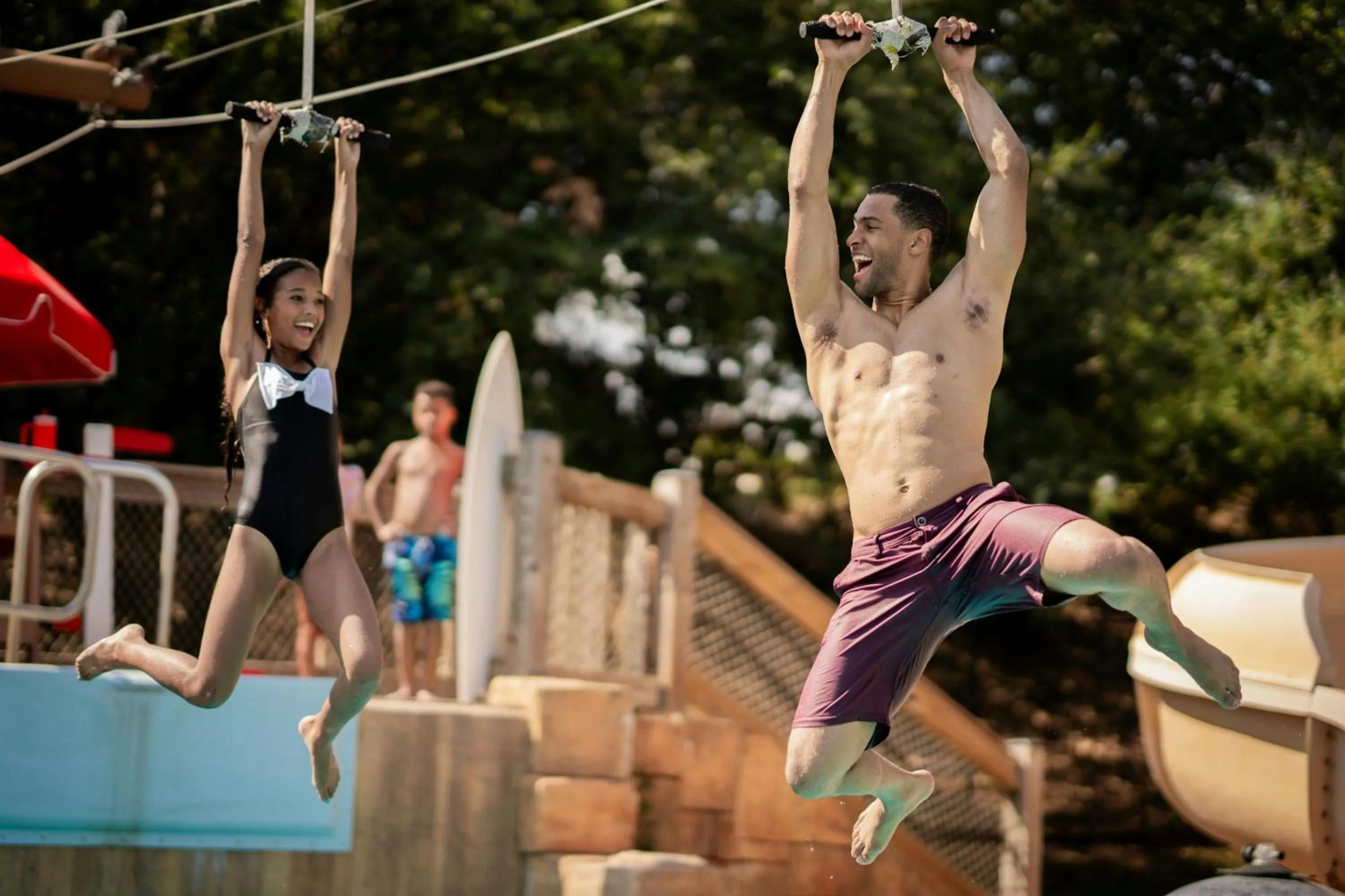 Swimming pool in Gaylord Texan Resort and Convention Center