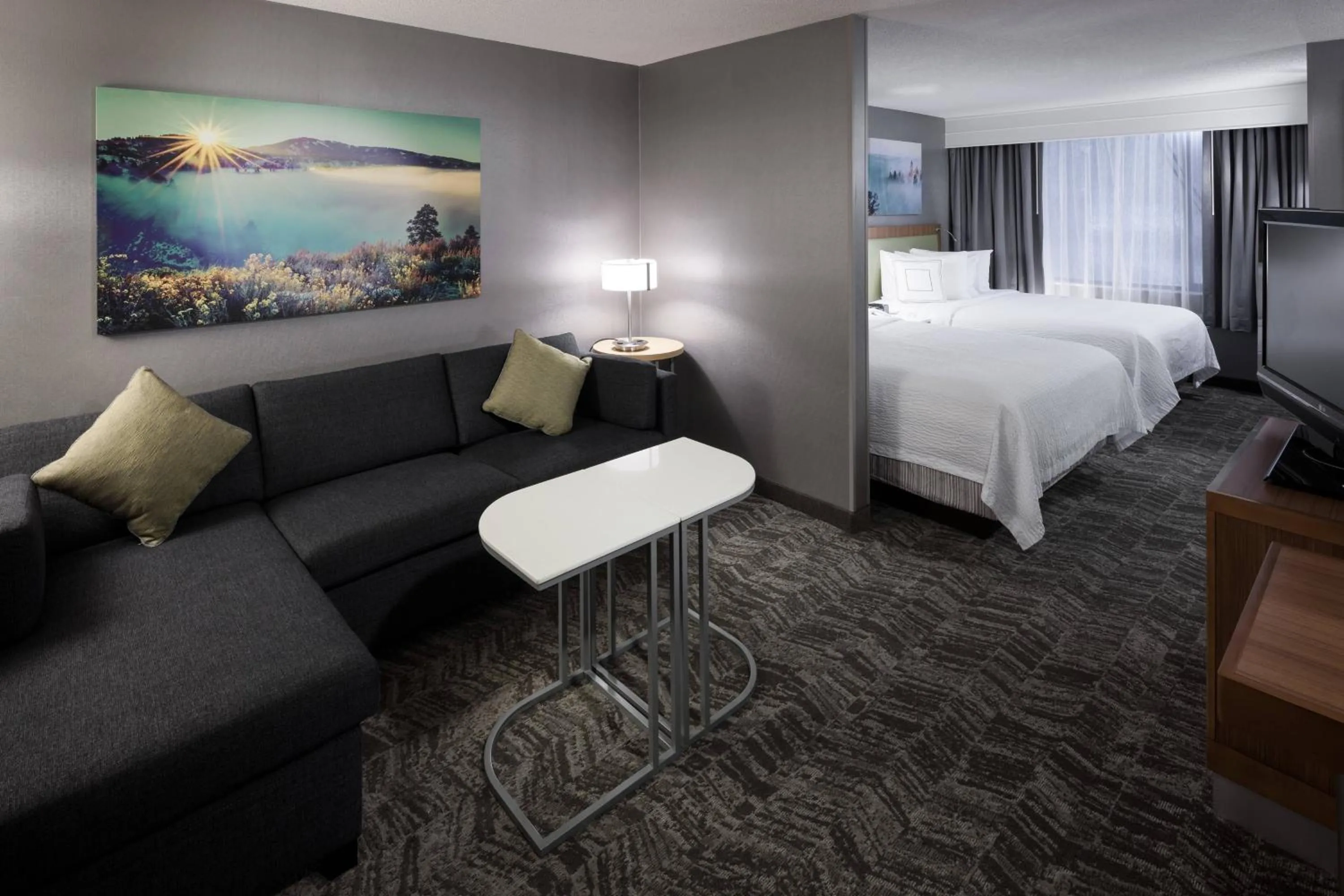 Photo of the whole room, Bed in SpringHill Suites by Marriott Boise ParkCenter
