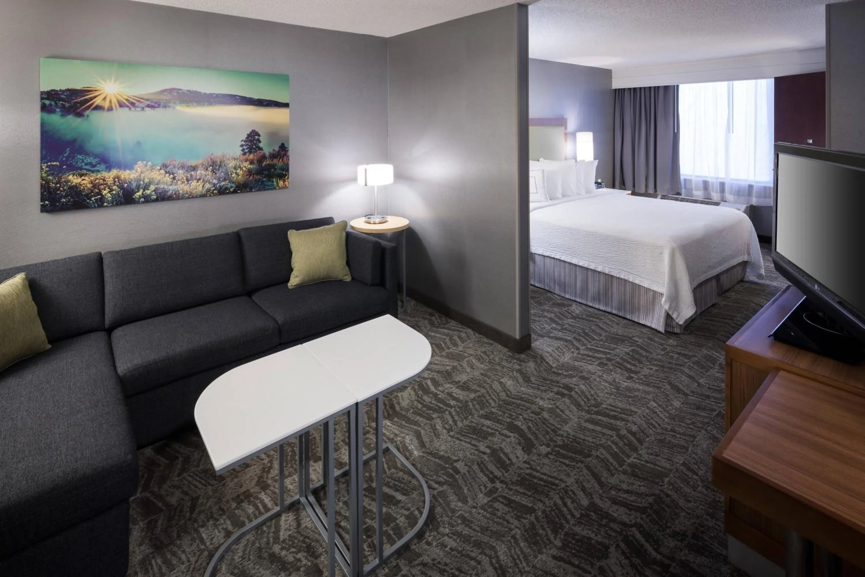 Photo of the whole room, Bed in SpringHill Suites by Marriott Boise ParkCenter