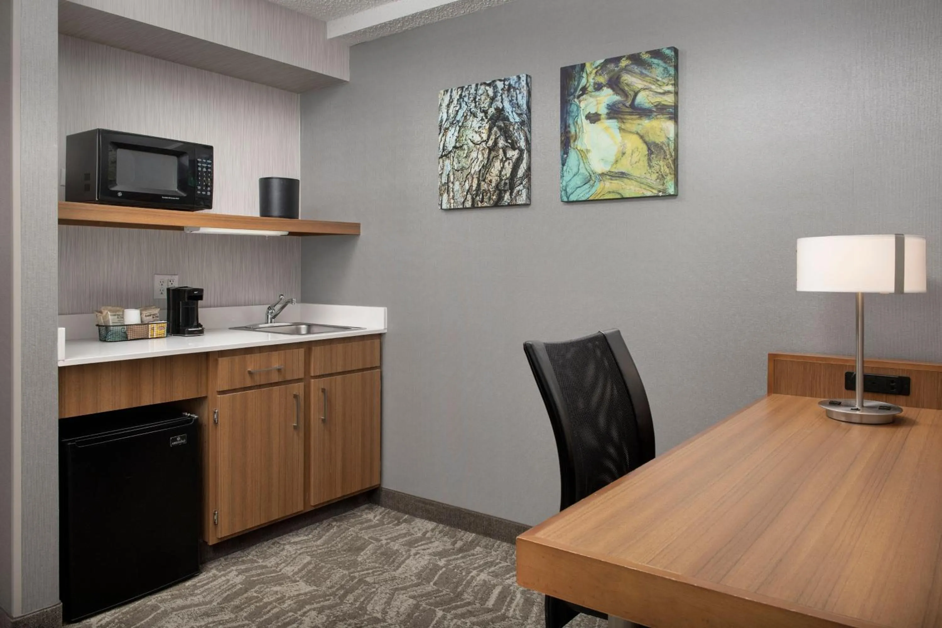 Kitchen or kitchenette in SpringHill Suites by Marriott Boise ParkCenter