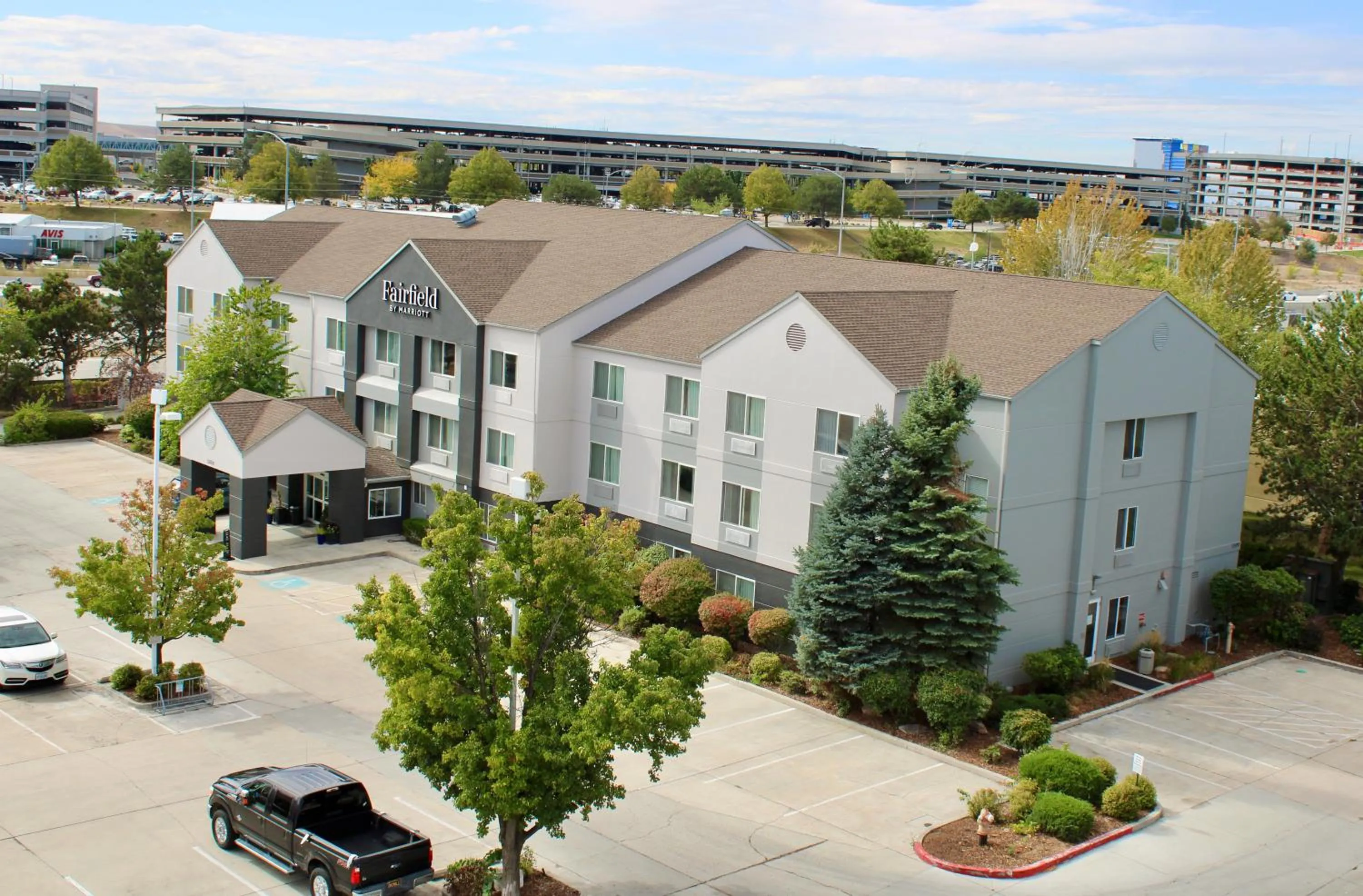 Property building in Fairfield Inn Boise Airport