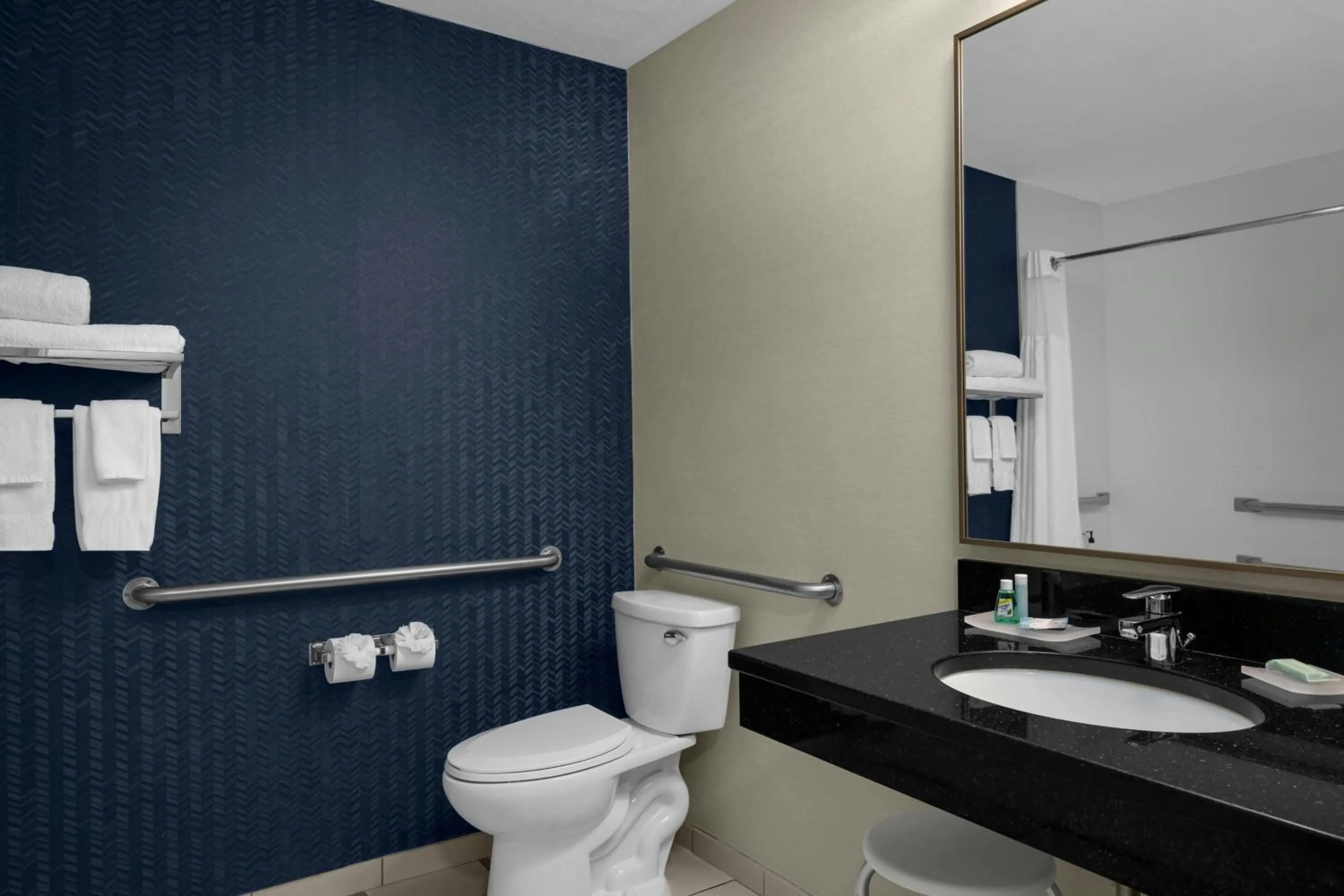 Bathroom in Fairfield Inn Boise Airport