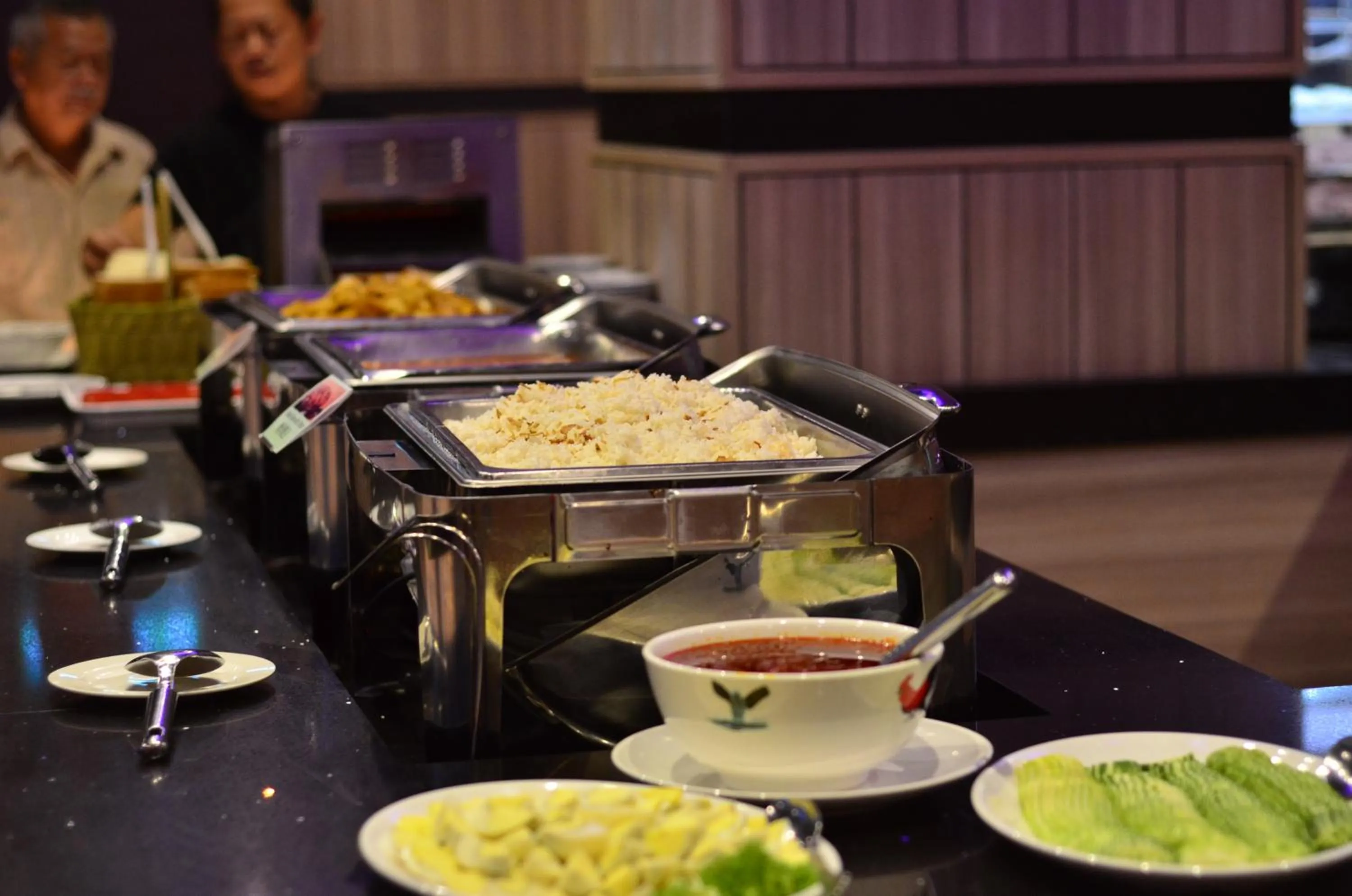 Buffet breakfast in Langkasuka Express