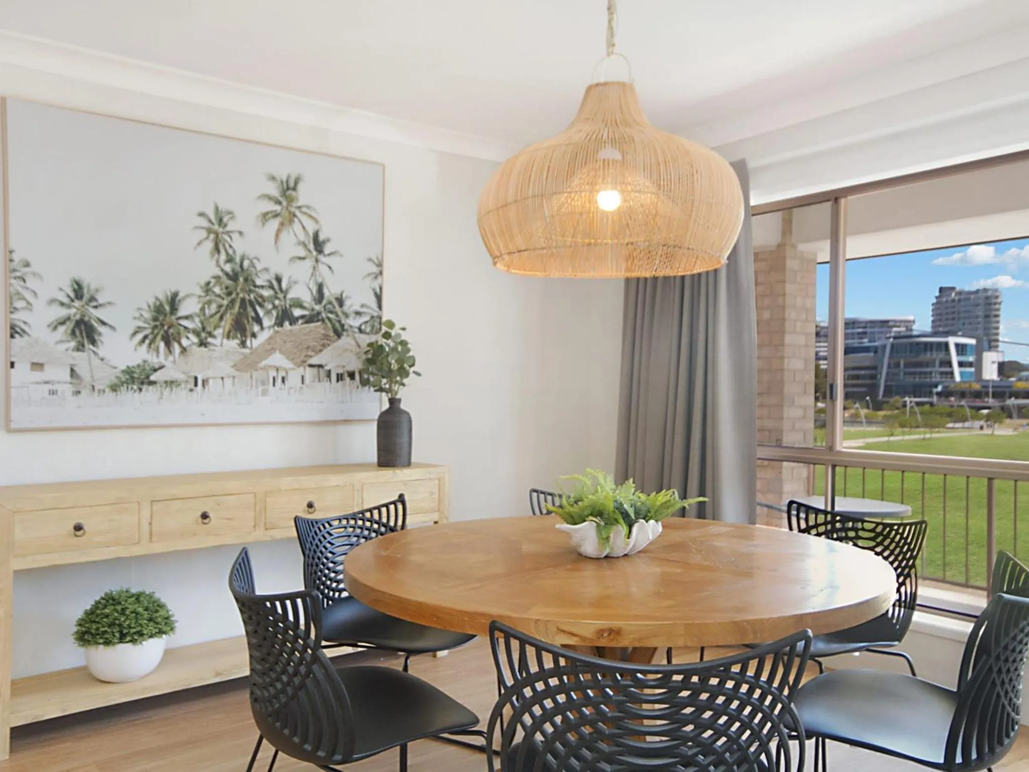 Tumut Unit 2 - Balcony with Tweed Harbour Views