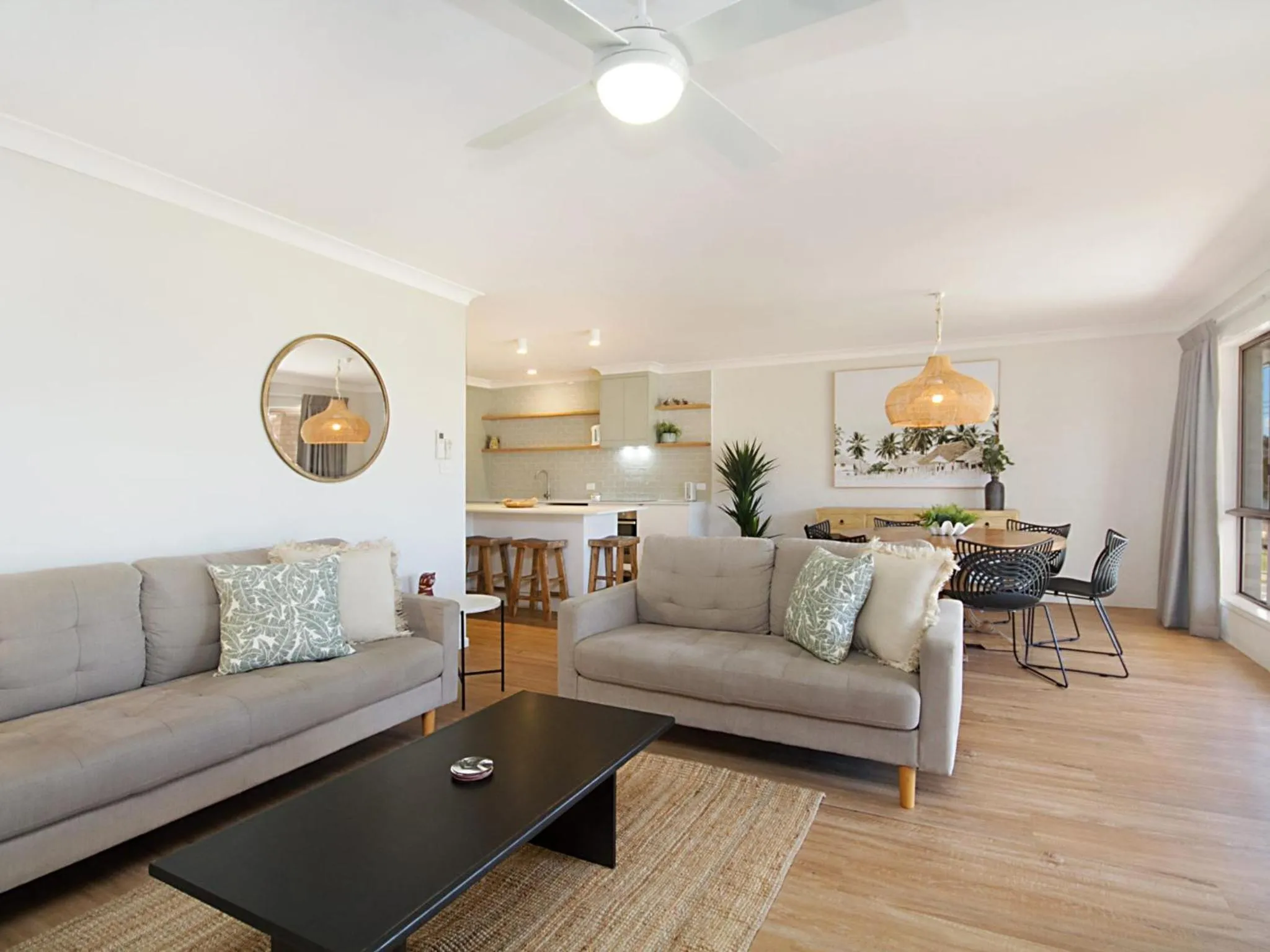 Tumut Unit 2 - Balcony with Tweed Harbour Views